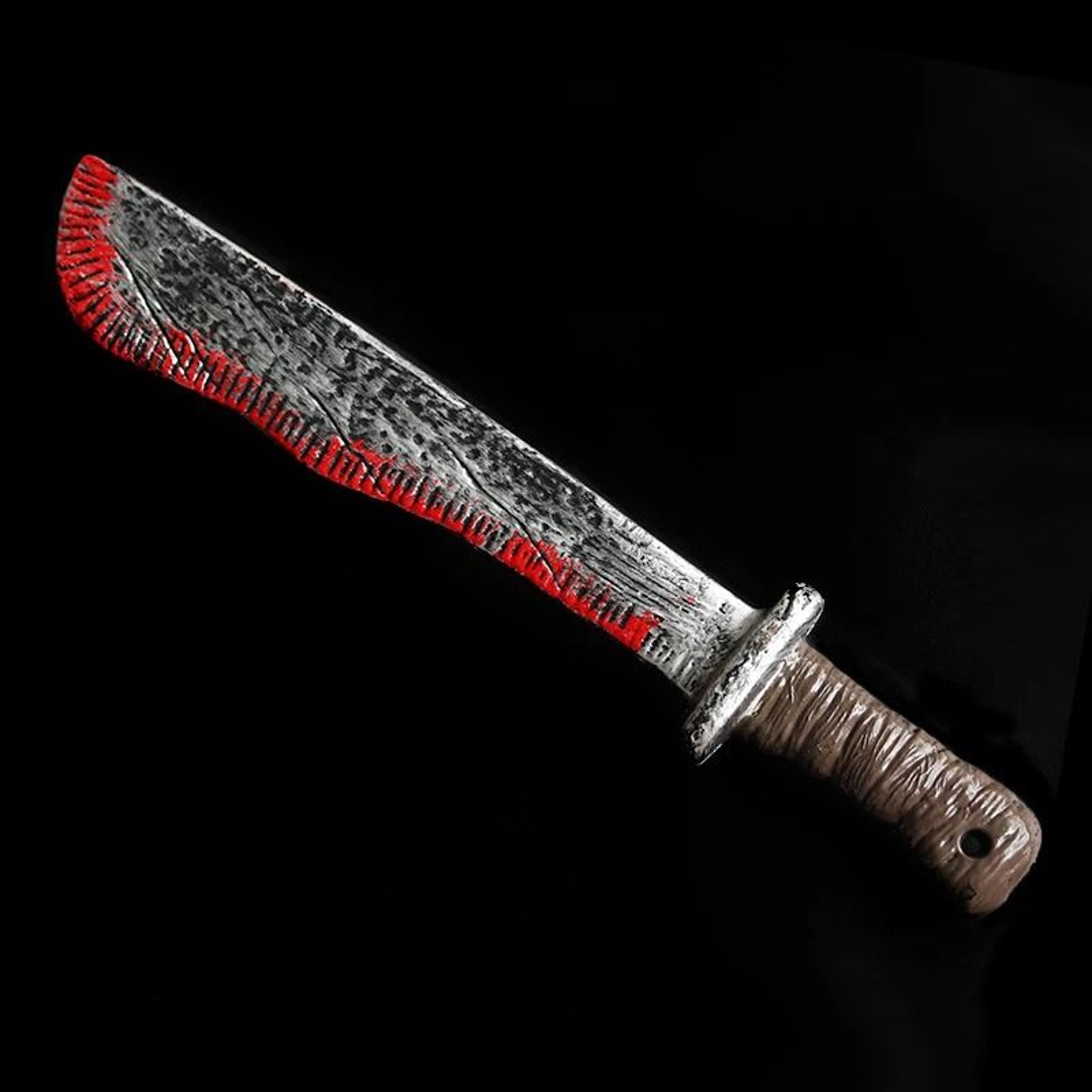 Simulated Bloody Plastic Knife Prop 2