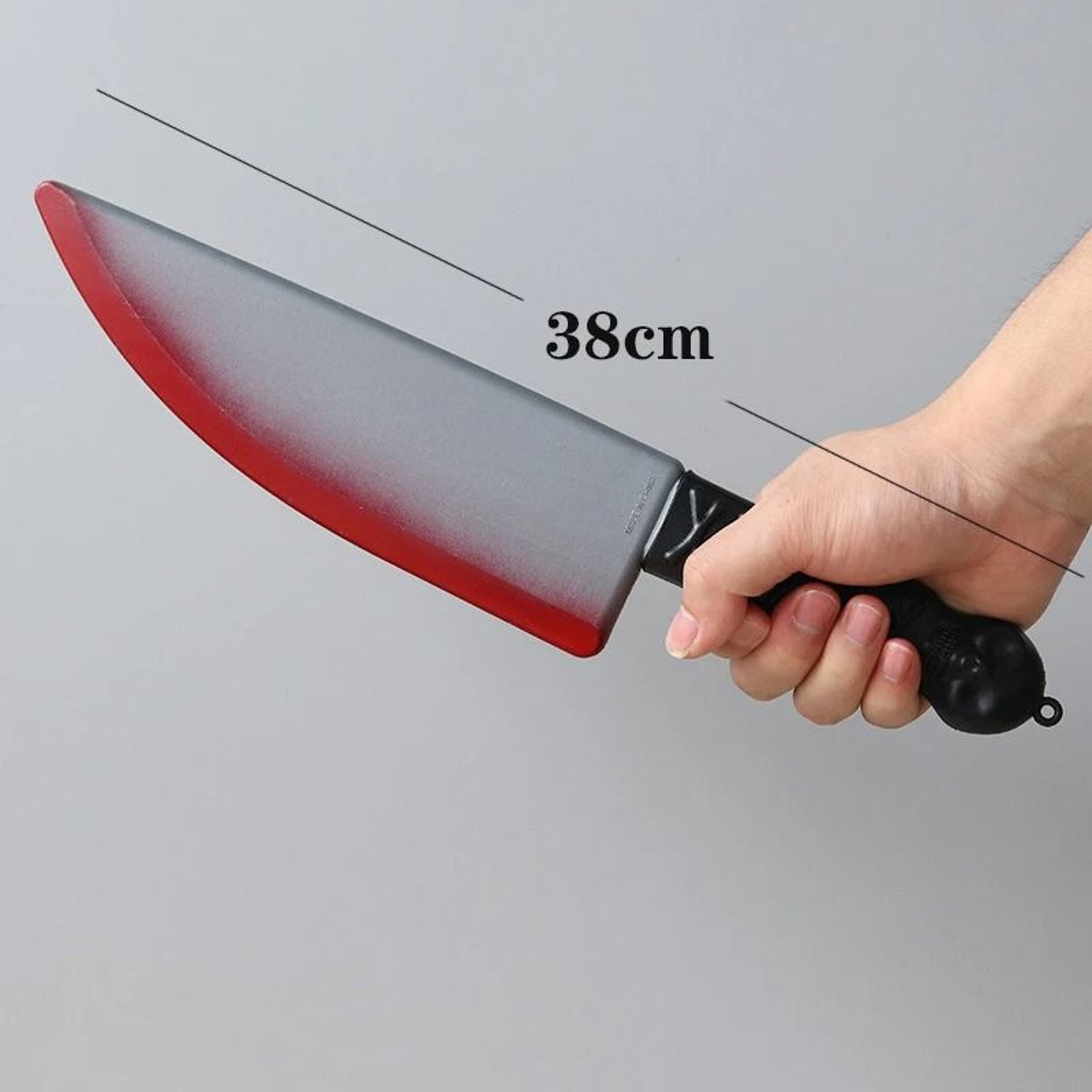 Simulated Bloody Plastic Knife Prop 8