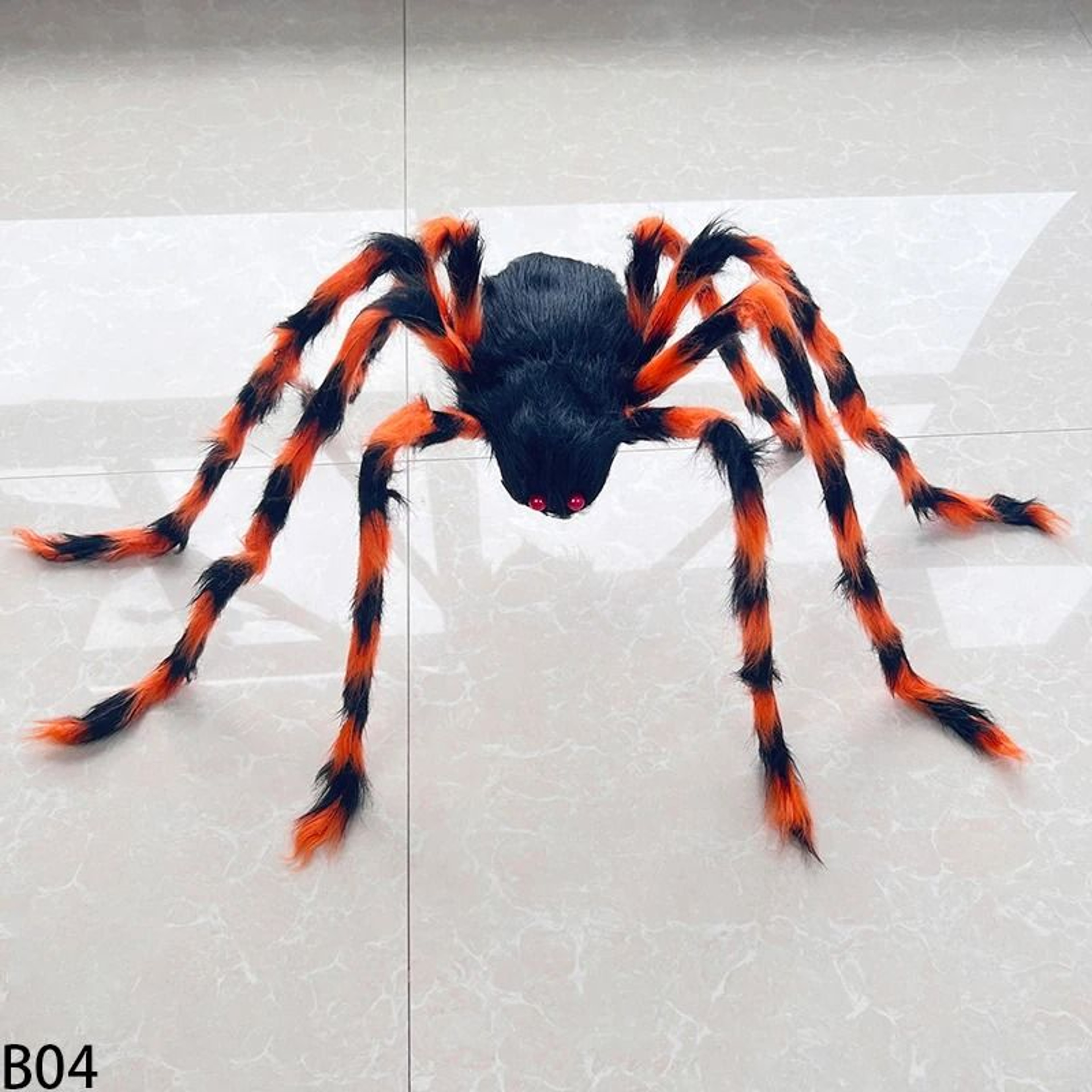 Halloween Giant Plush Spider Prop 10