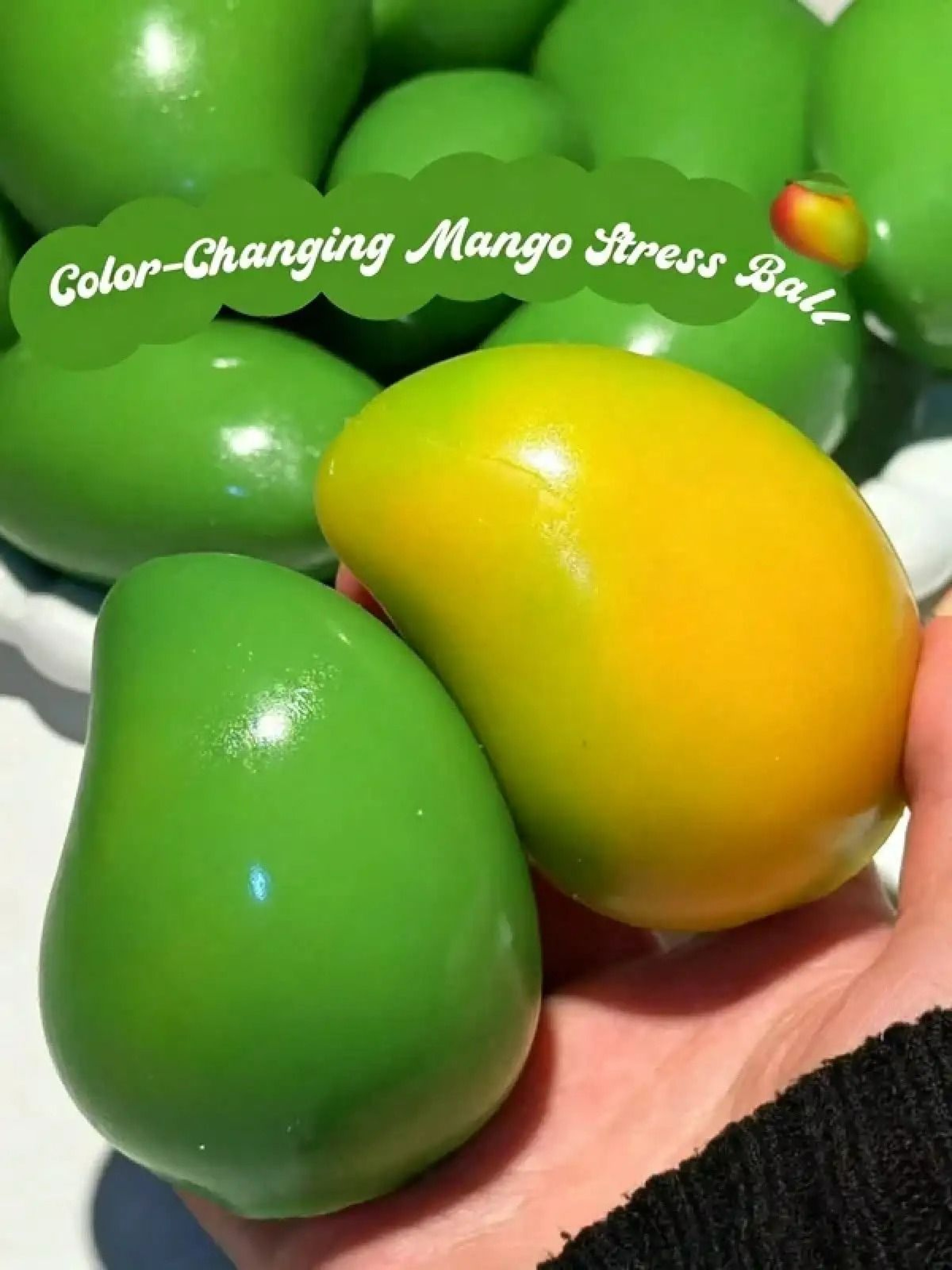Handmade Mango ColorChanging Squishy Ball 3