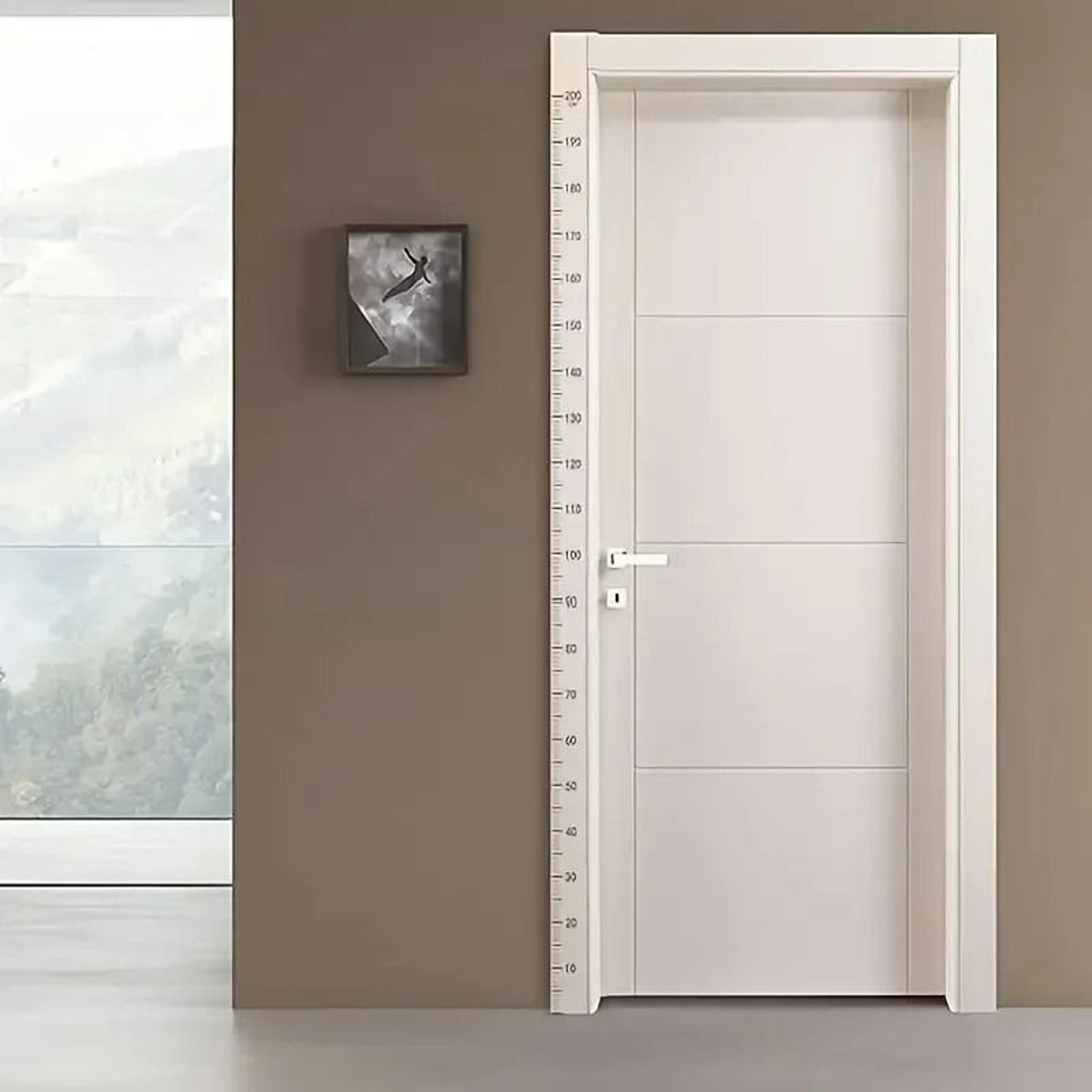 2m Wall Height Measurement Chart 6