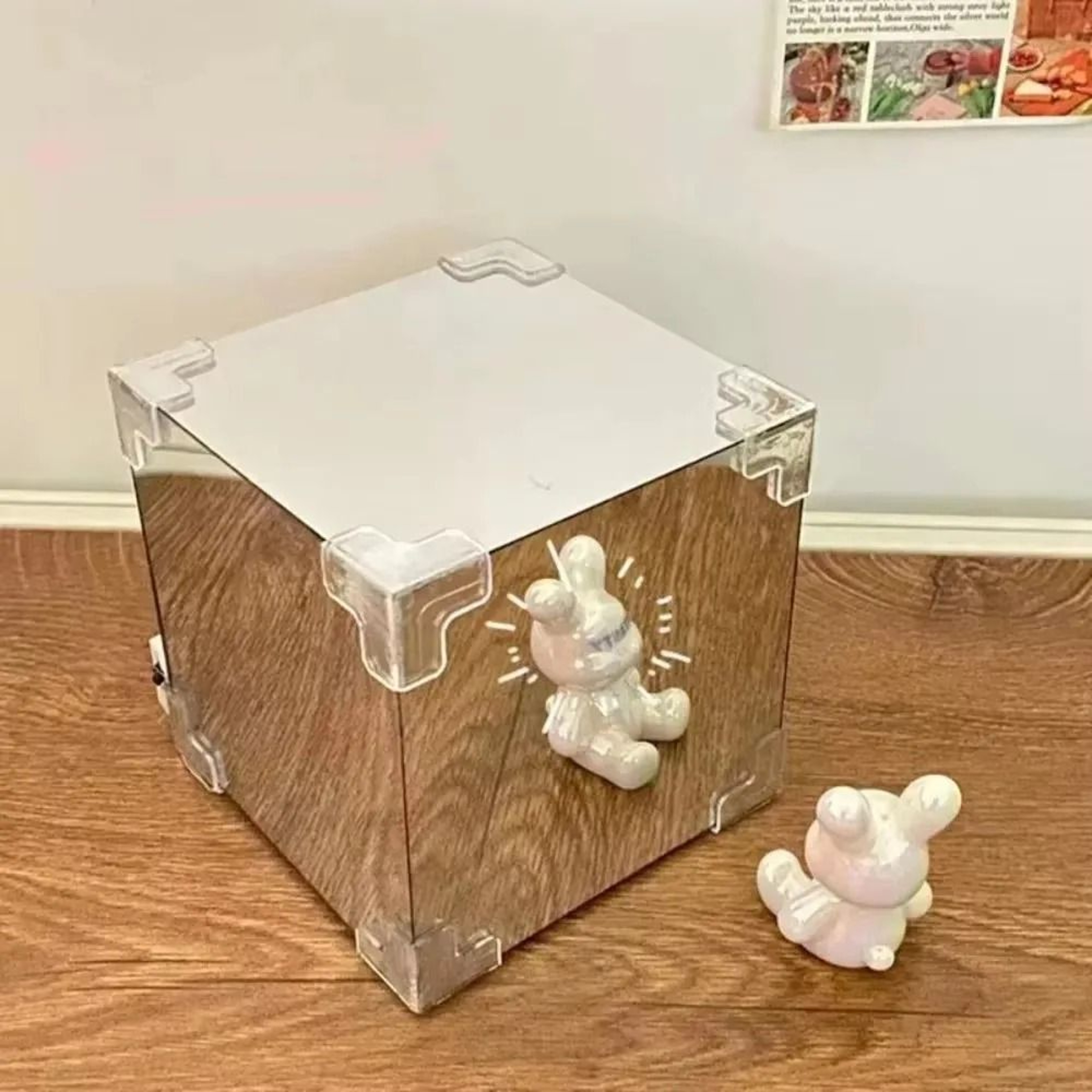 DIY Tulip Sea Mirror Cube Night Light Kit 4
