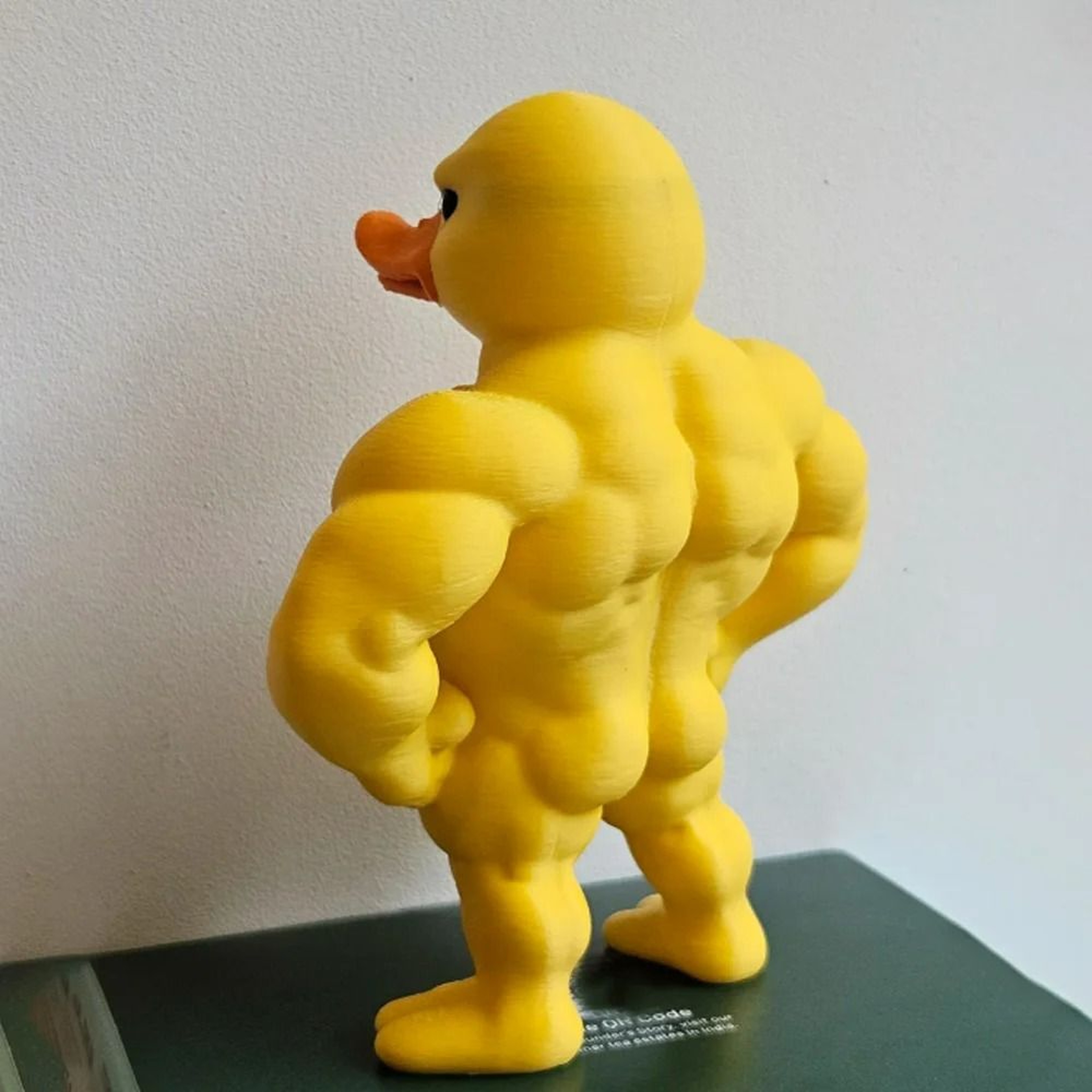 Muscle Duck Statue 1