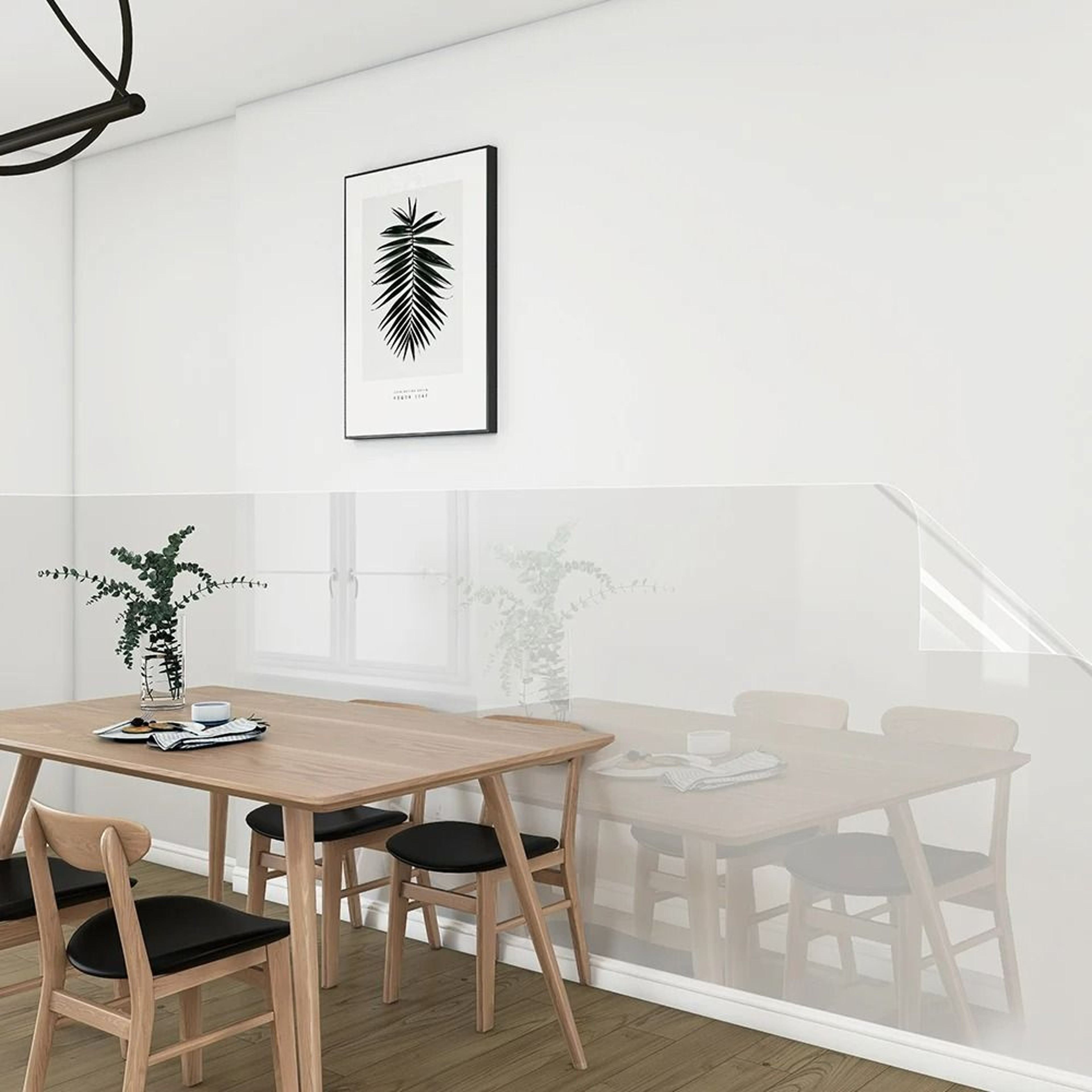 Elite Transparent Electrostatic Wall Protective Film 5