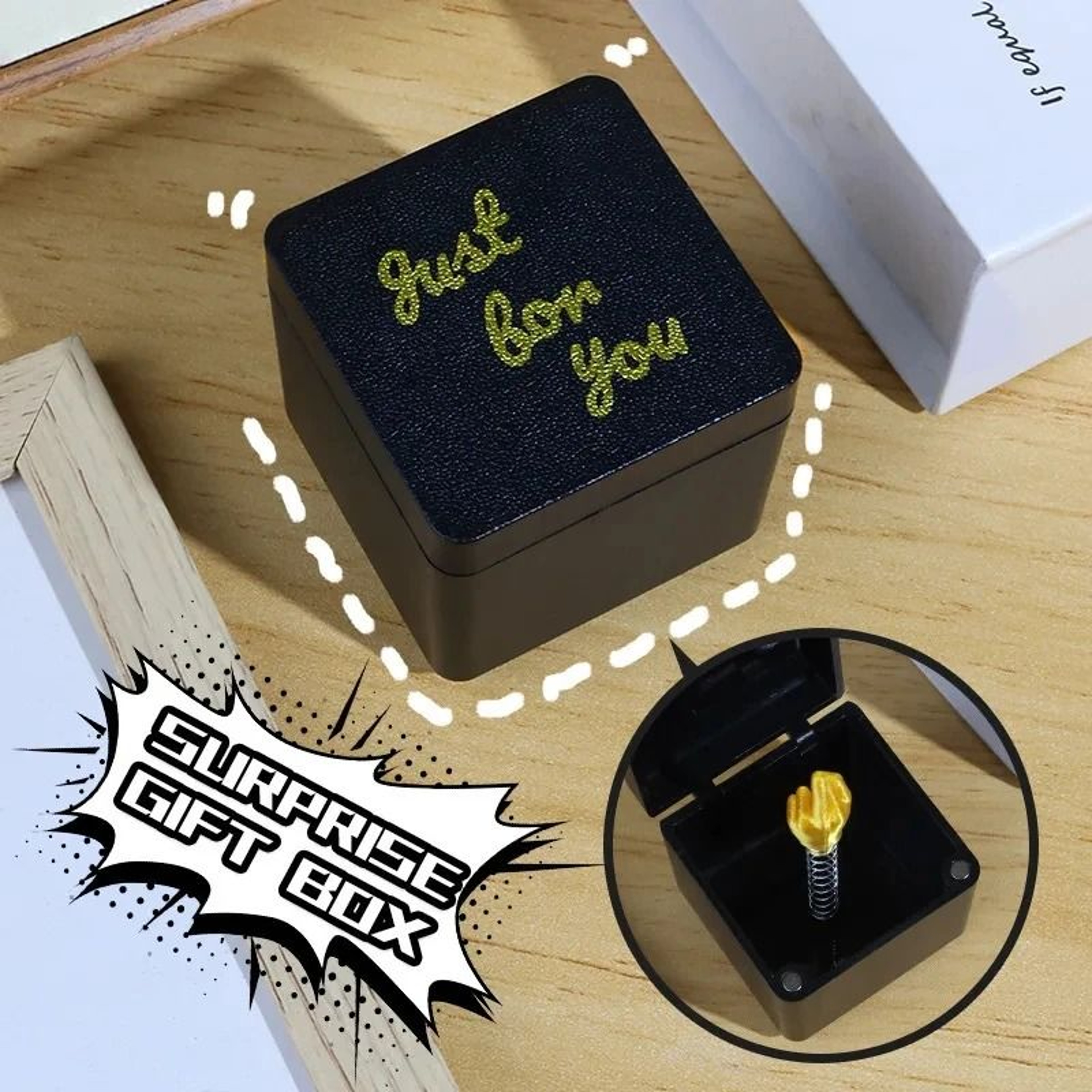 Middle Finger In A Box Funny Christmas Prank Gift 4