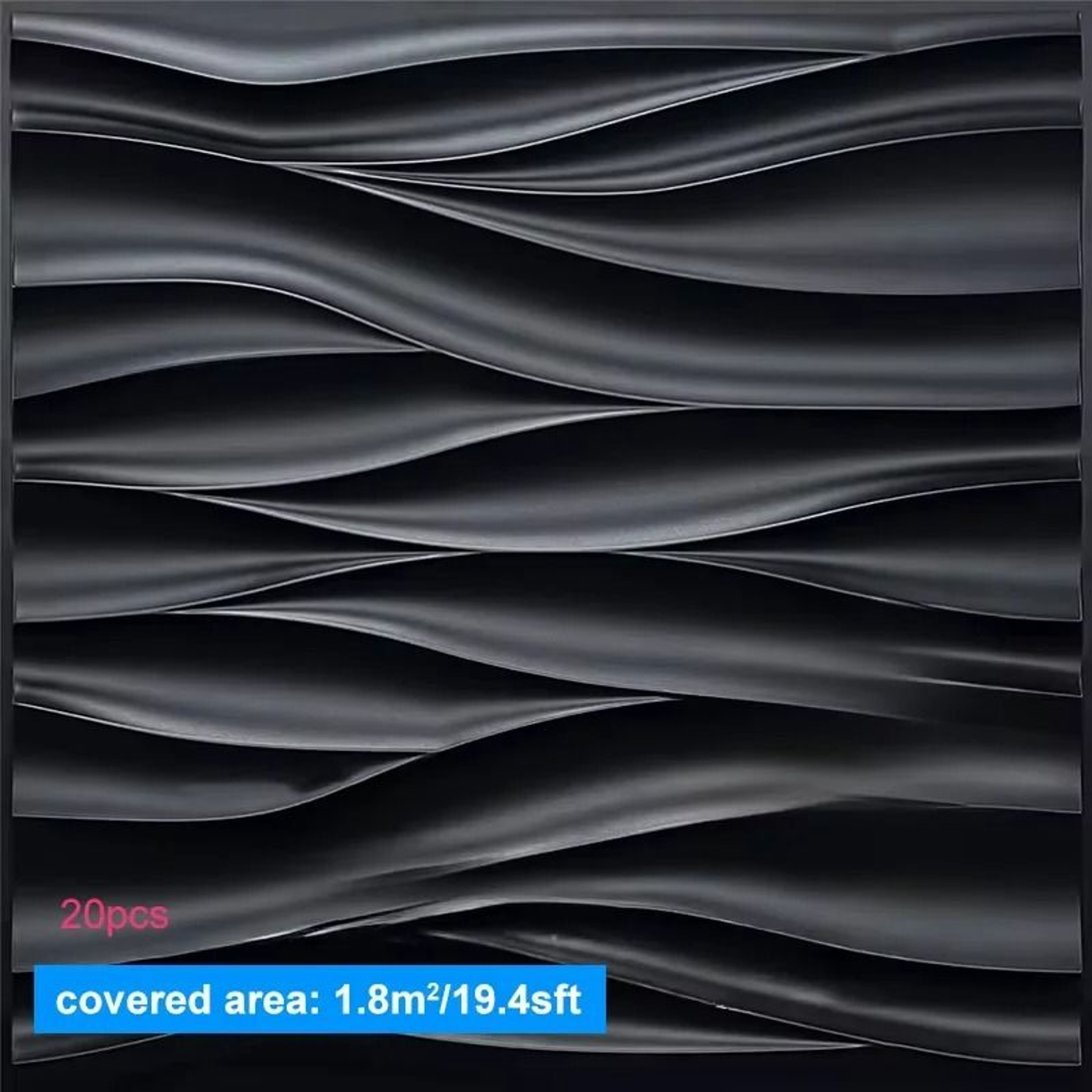20Piece 3D Decorative Wall Panel Set 10