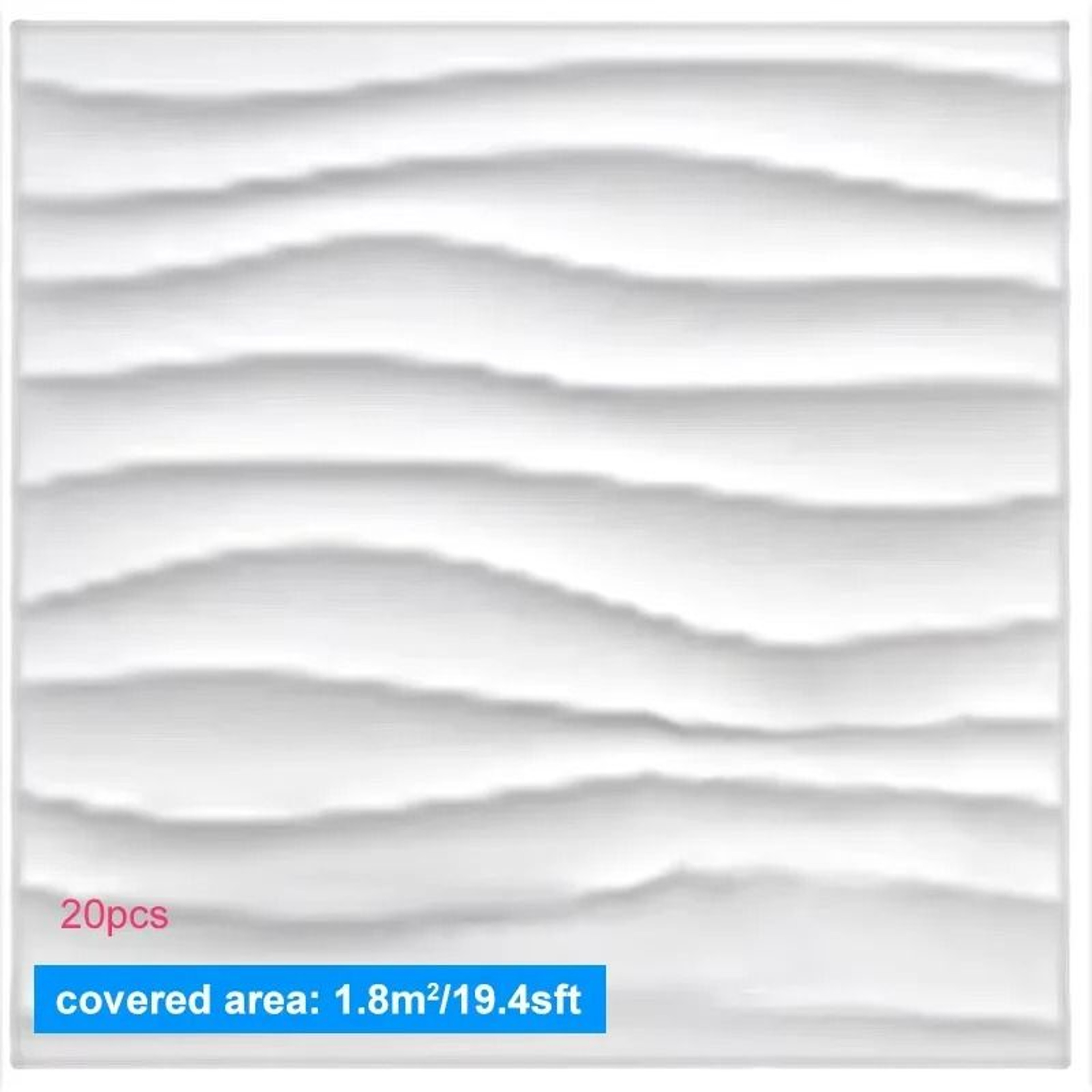 20Piece 3D Decorative Wall Panel Set 12