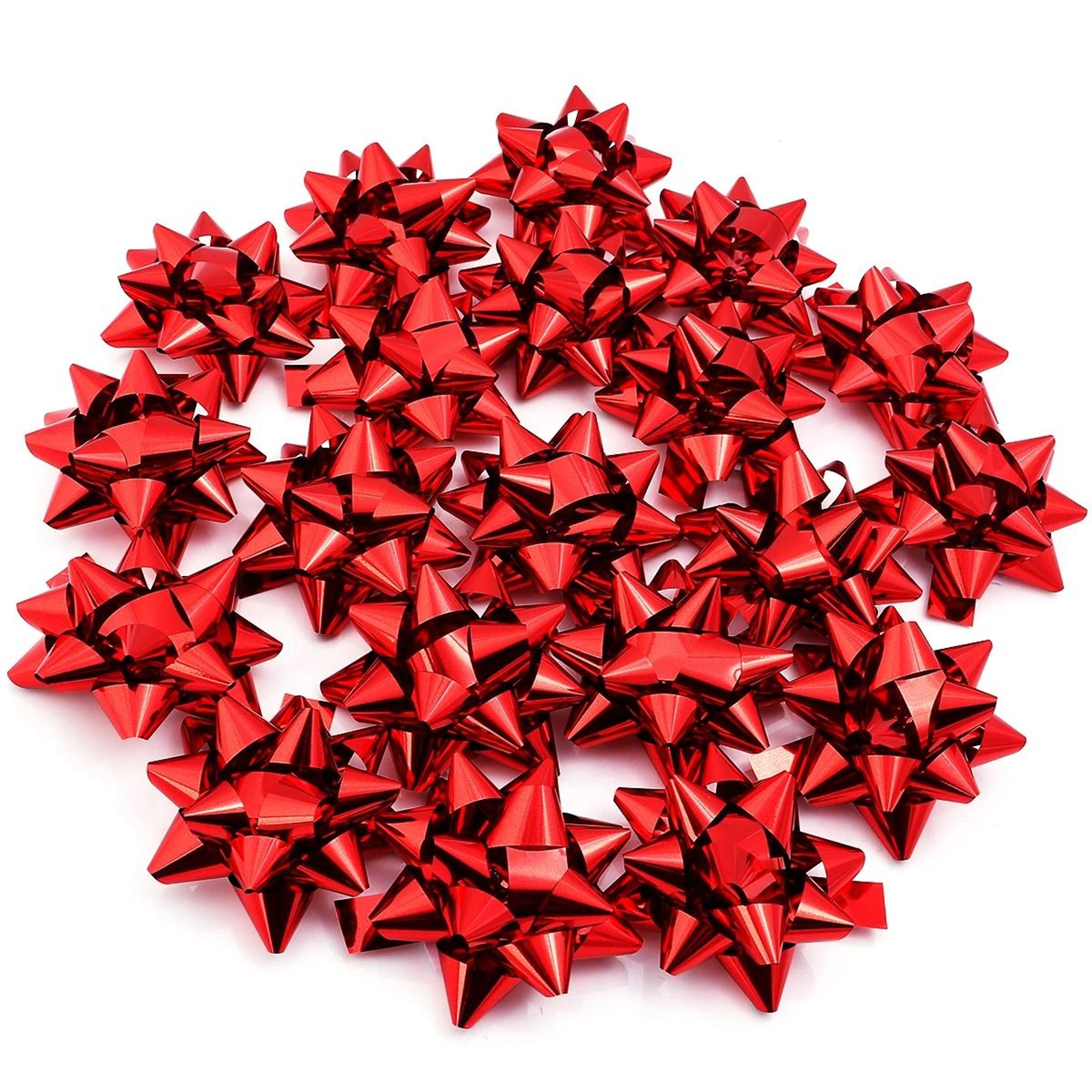 20Piece MultiColor Small Star Bow Set 12