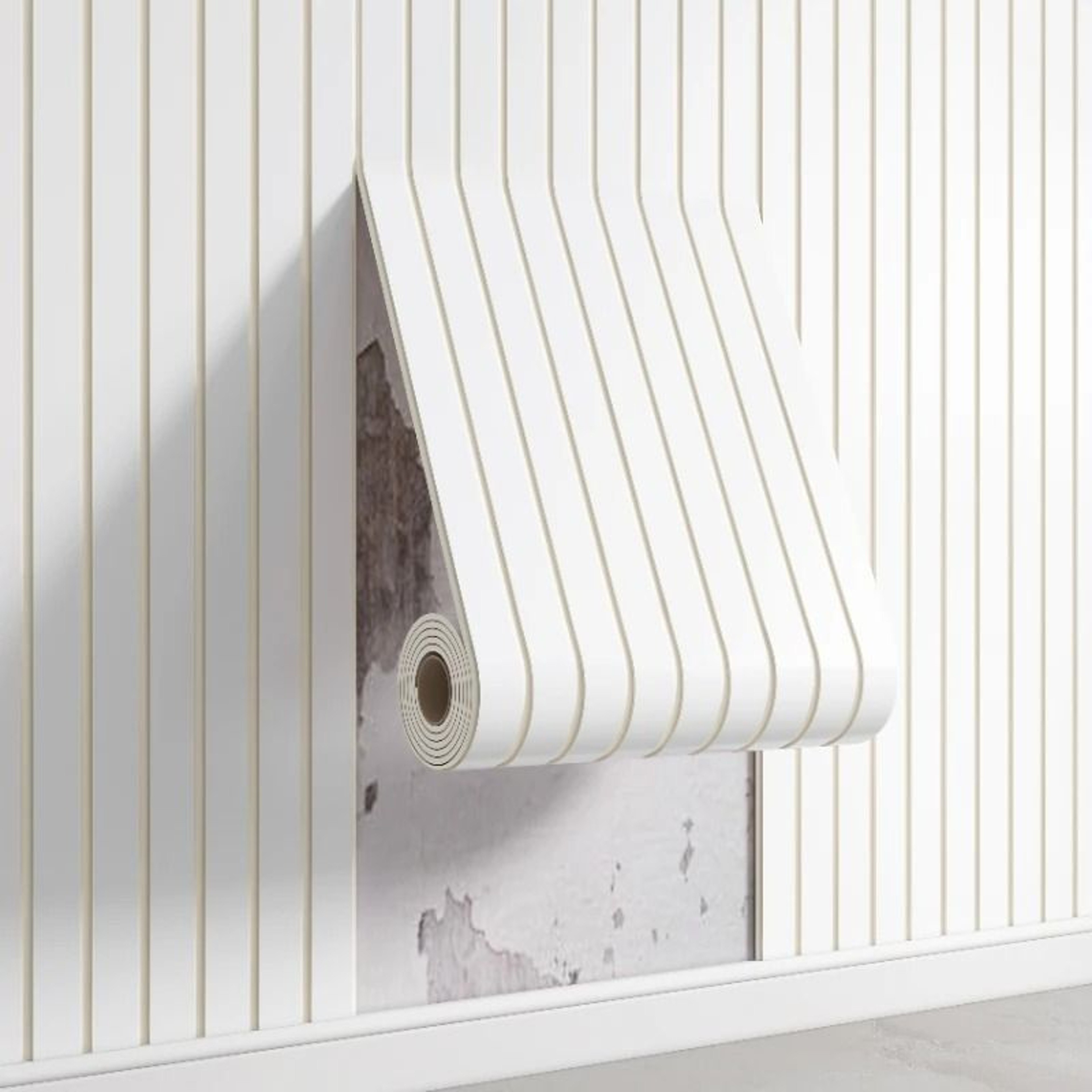 SelfAdhesive 3D Stereo ConcaveConvex Grille Wall Panel Roll 8