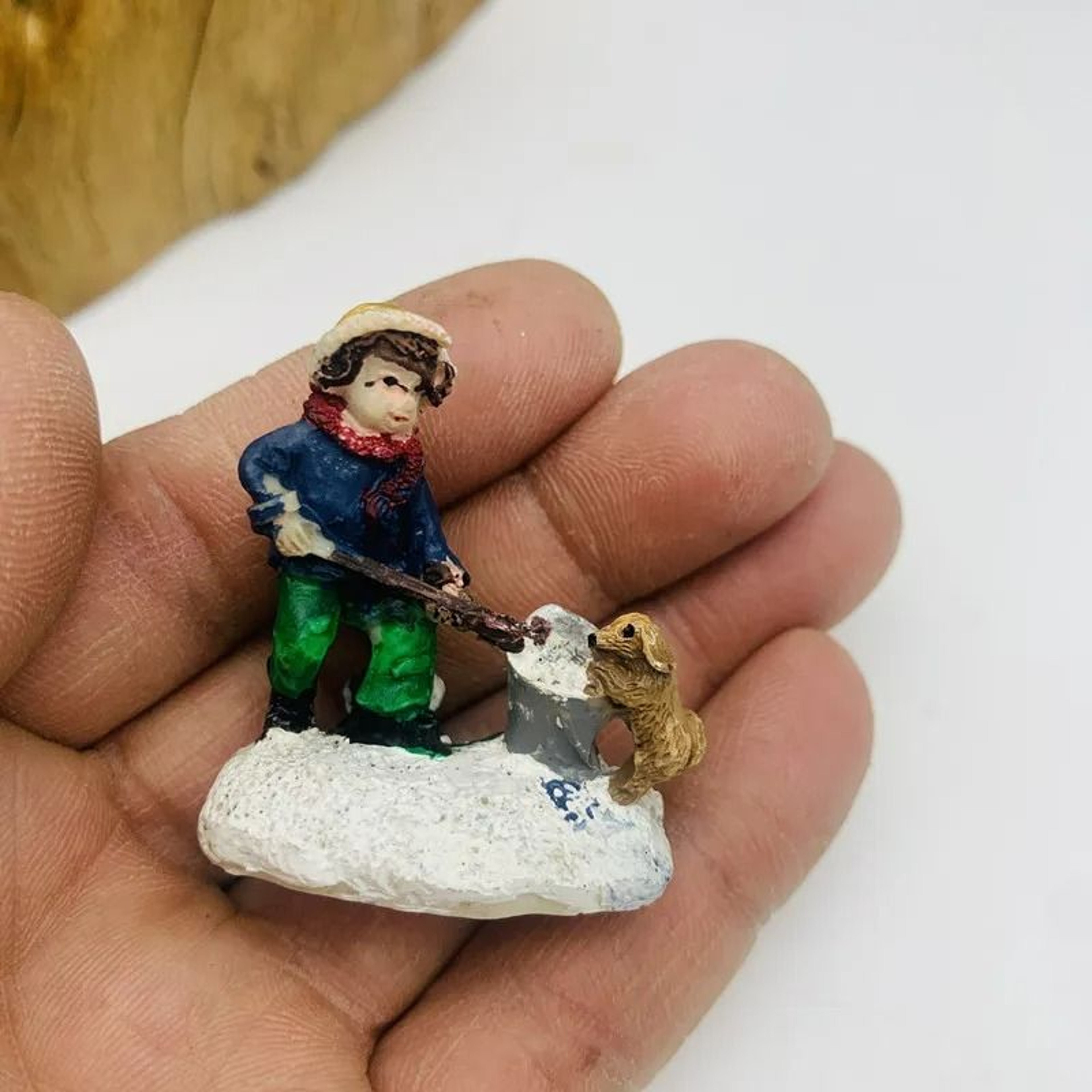 Miniature Doll Figures For Gardening Bonsai  Sand Table Decor 4