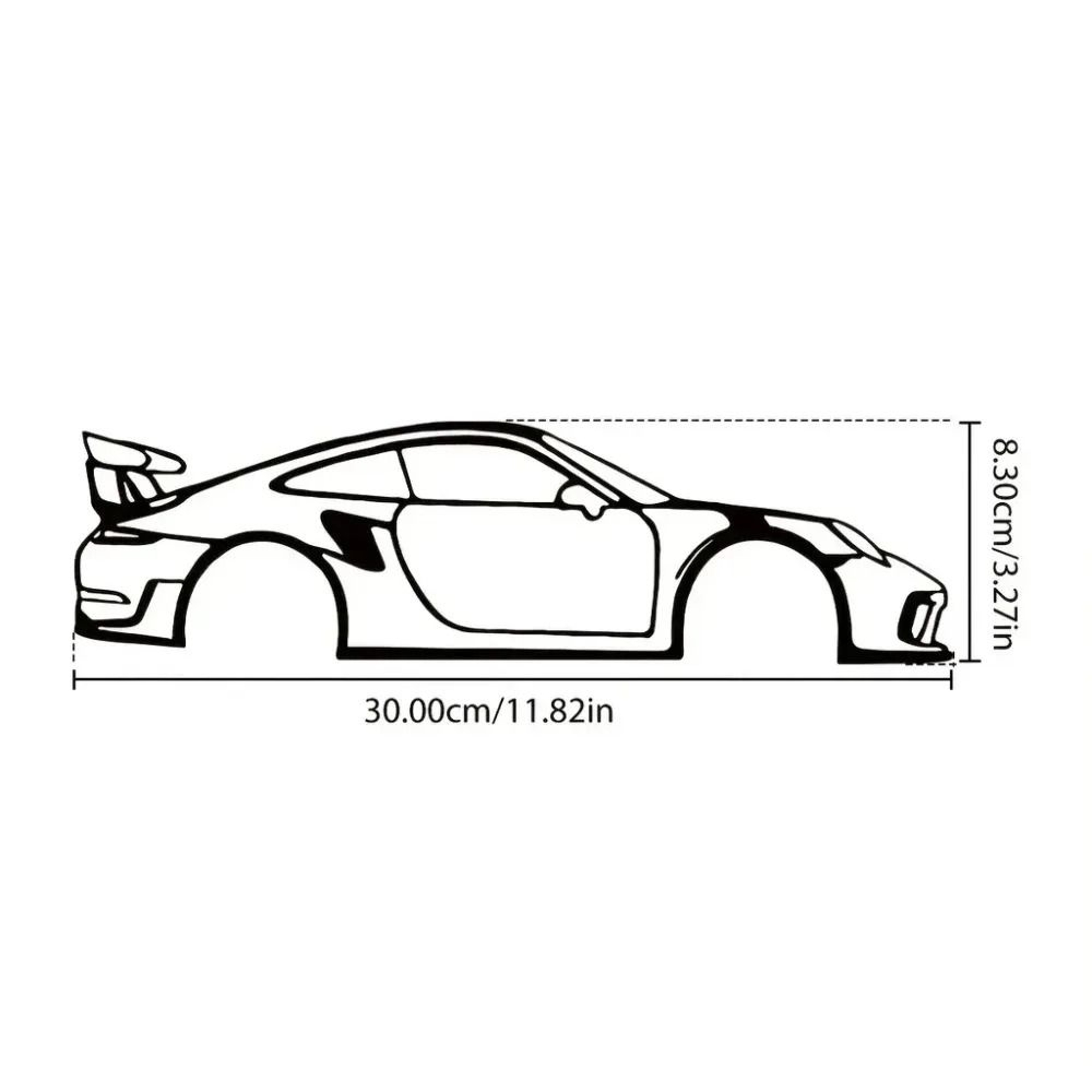 HelloYoung Metal Racing Car Wall Art 1