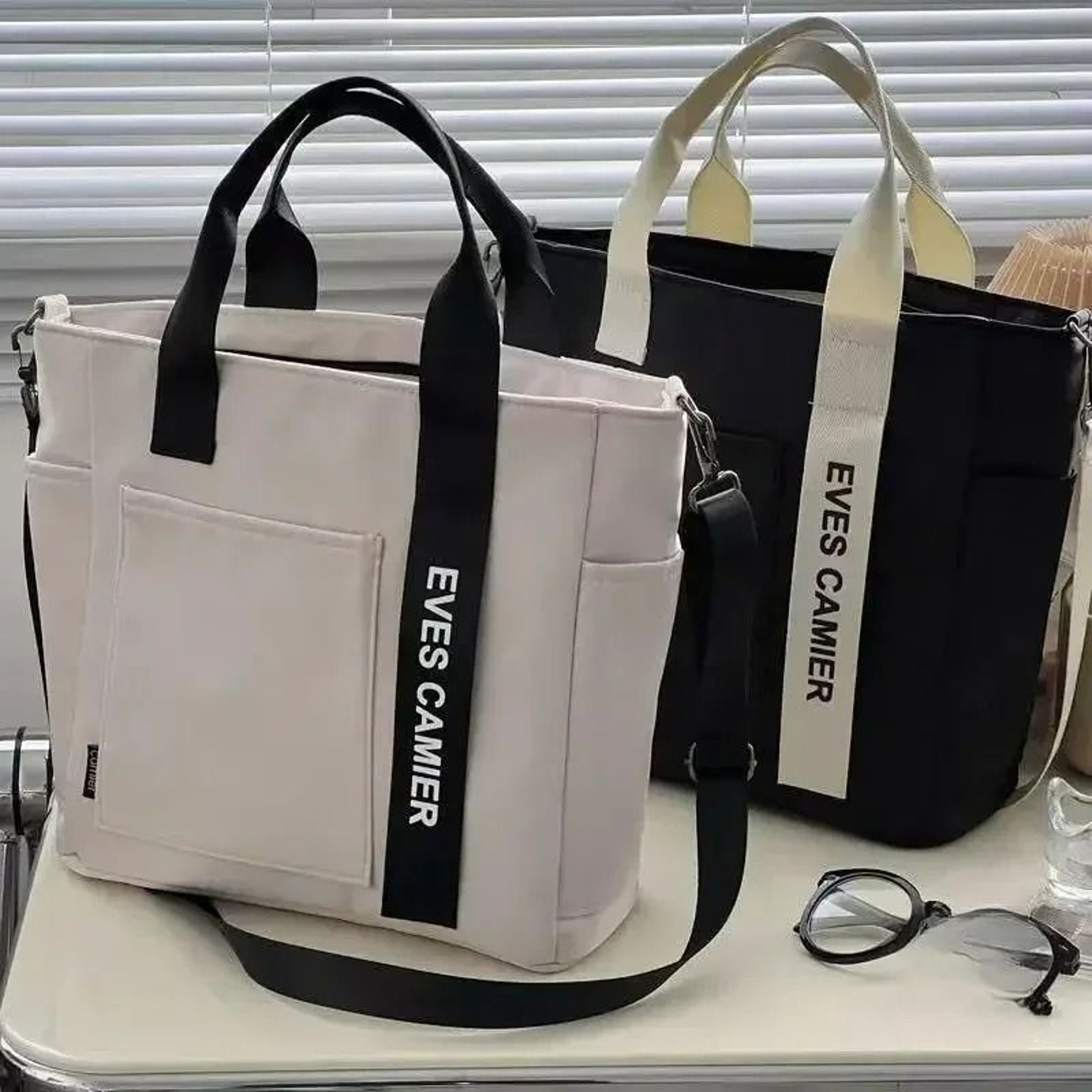 Lightweight Waterproof Nylon Crossbody Tote Bag 1