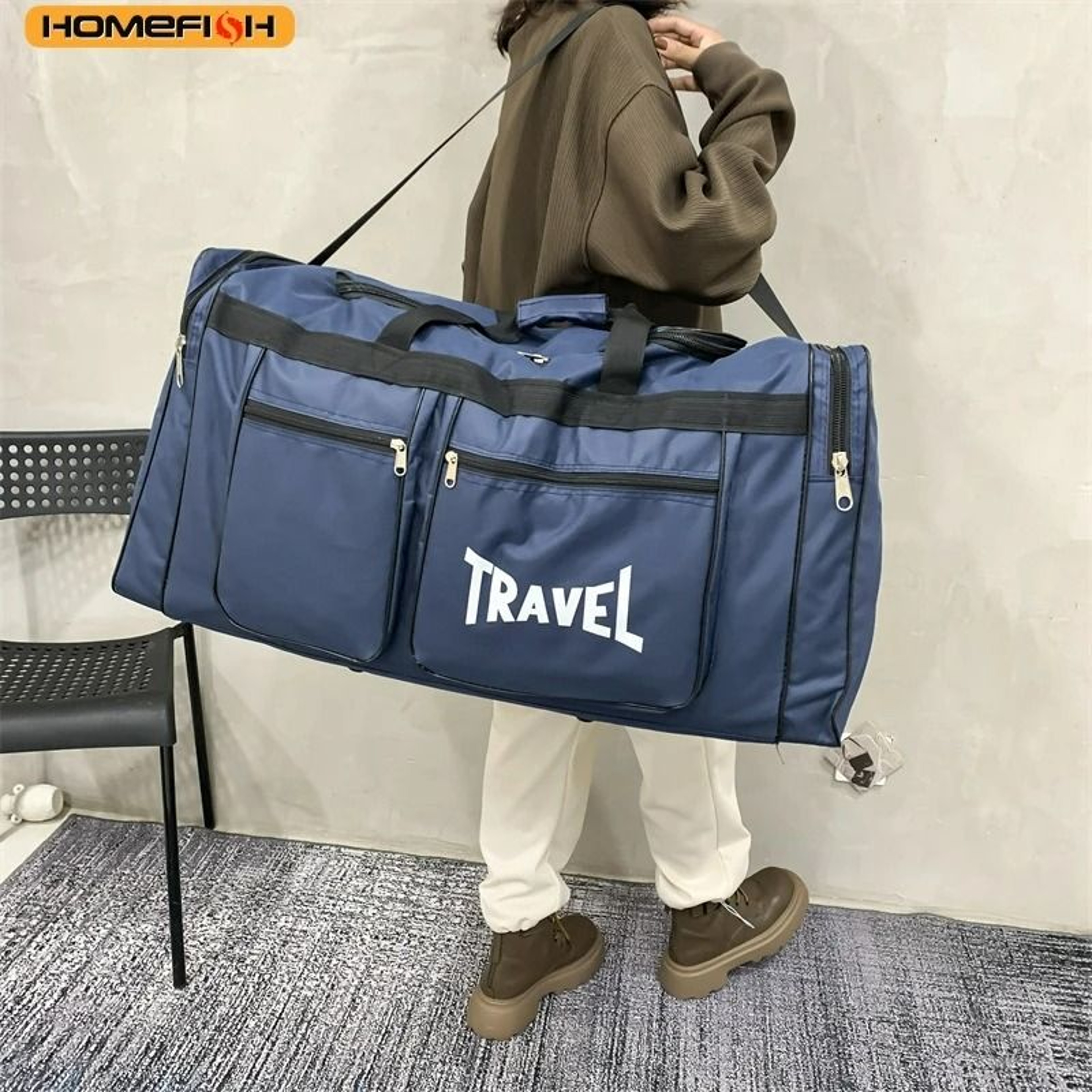 Foldable LargeCapacity Travel Duffel Bag 4