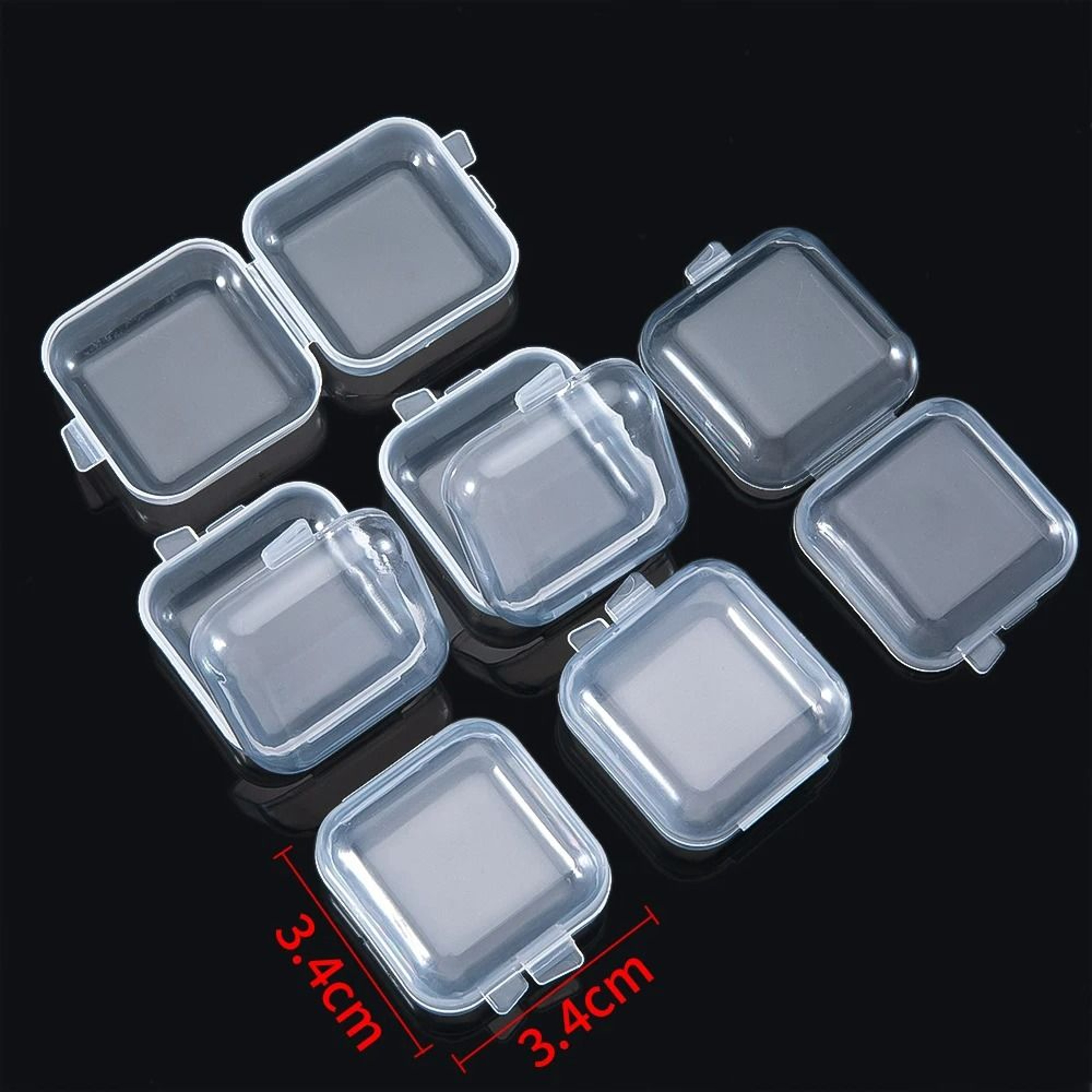 Mini Plastic Storage Containers 5 Pcs 4