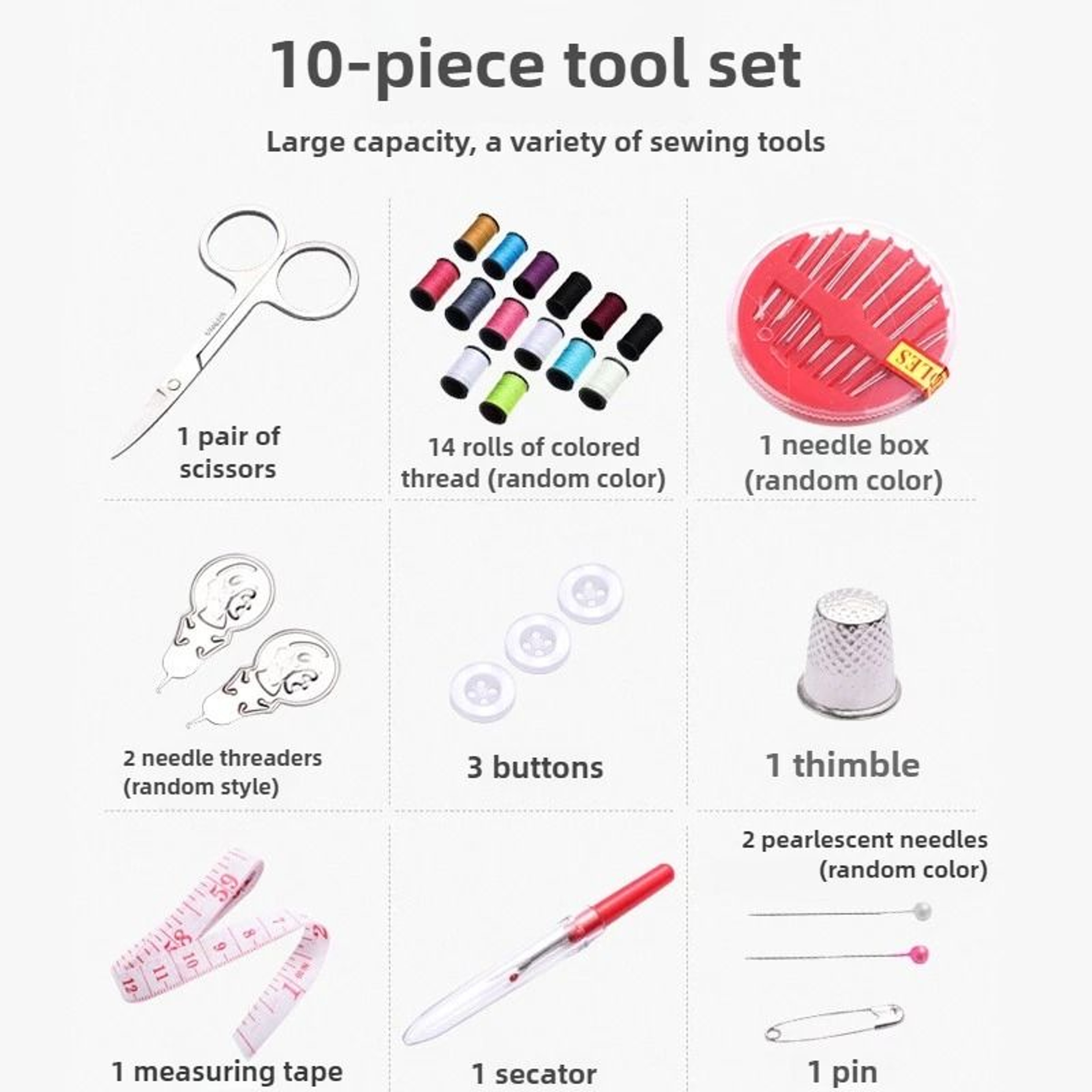 Portable Household Sewing Kit Set 4