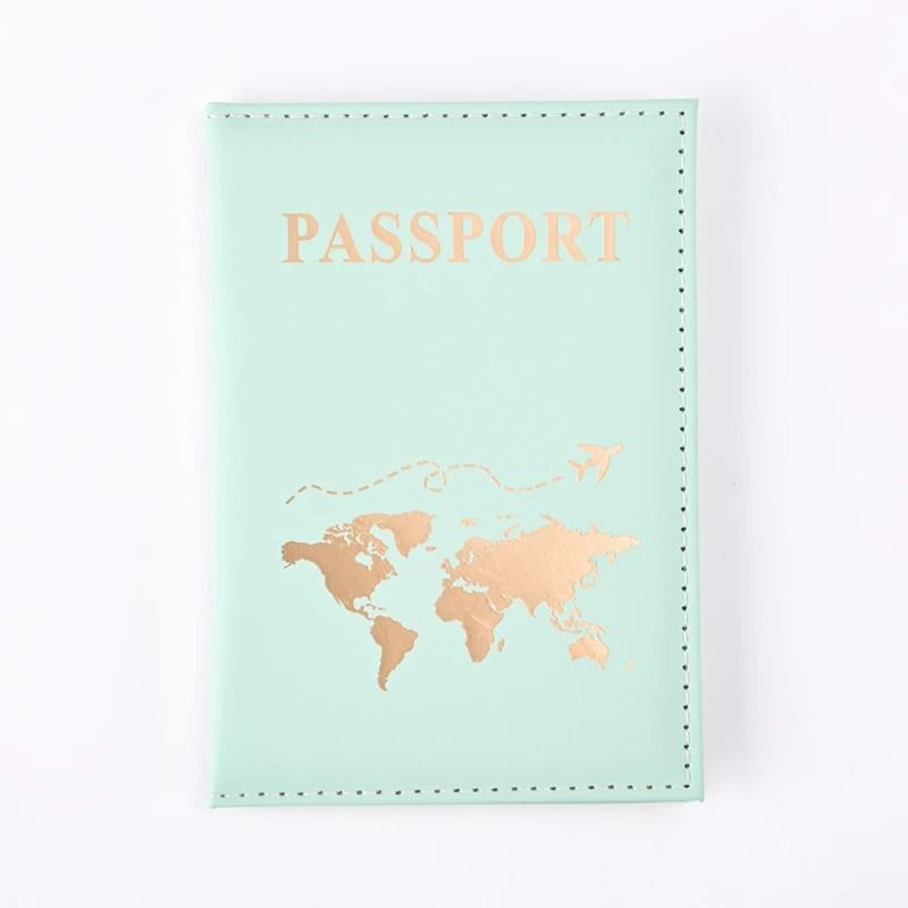 World Pattern PU Leather Passport Holder  Wallet 6