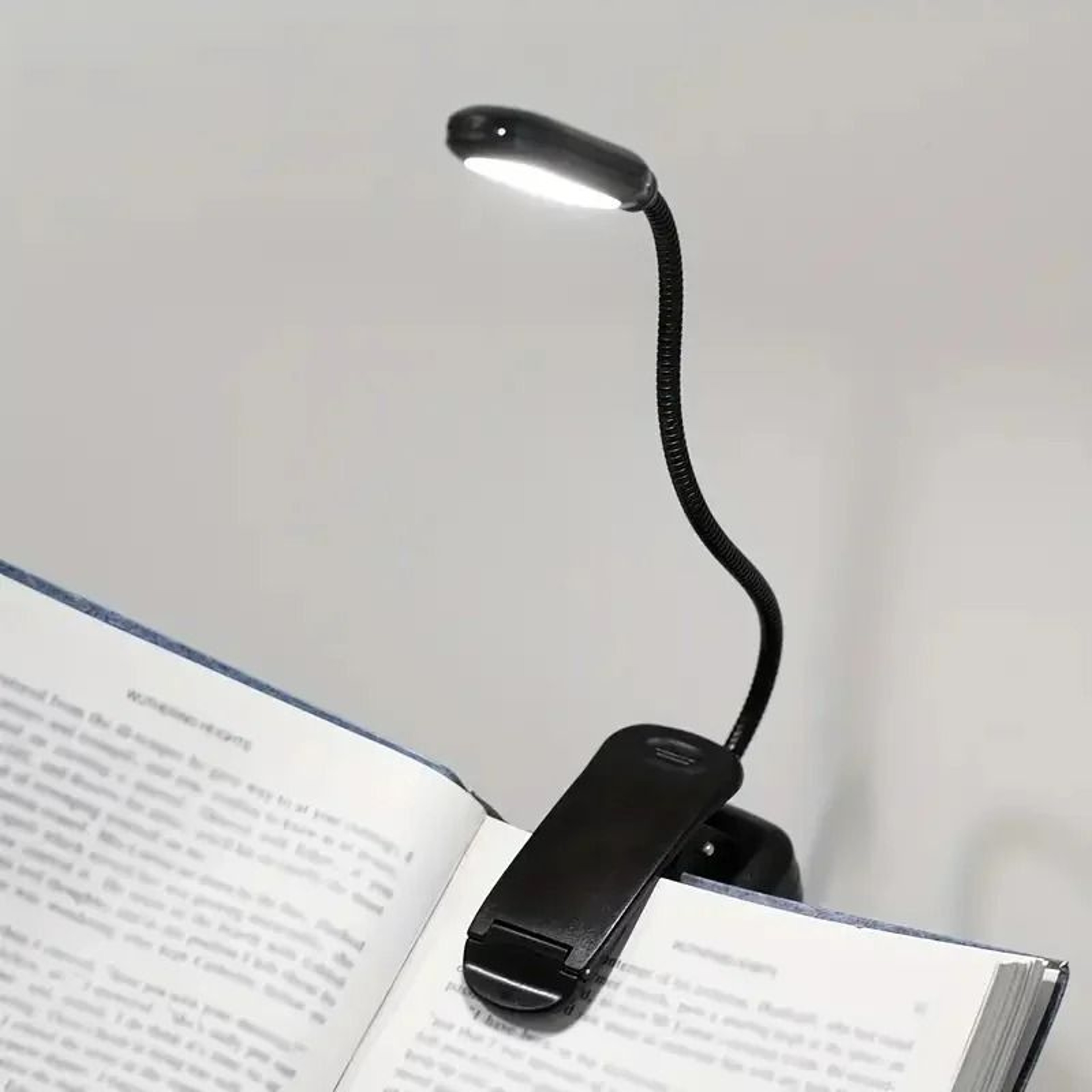 Mini Portable ClipOn LED Reading  Study Lamp 1