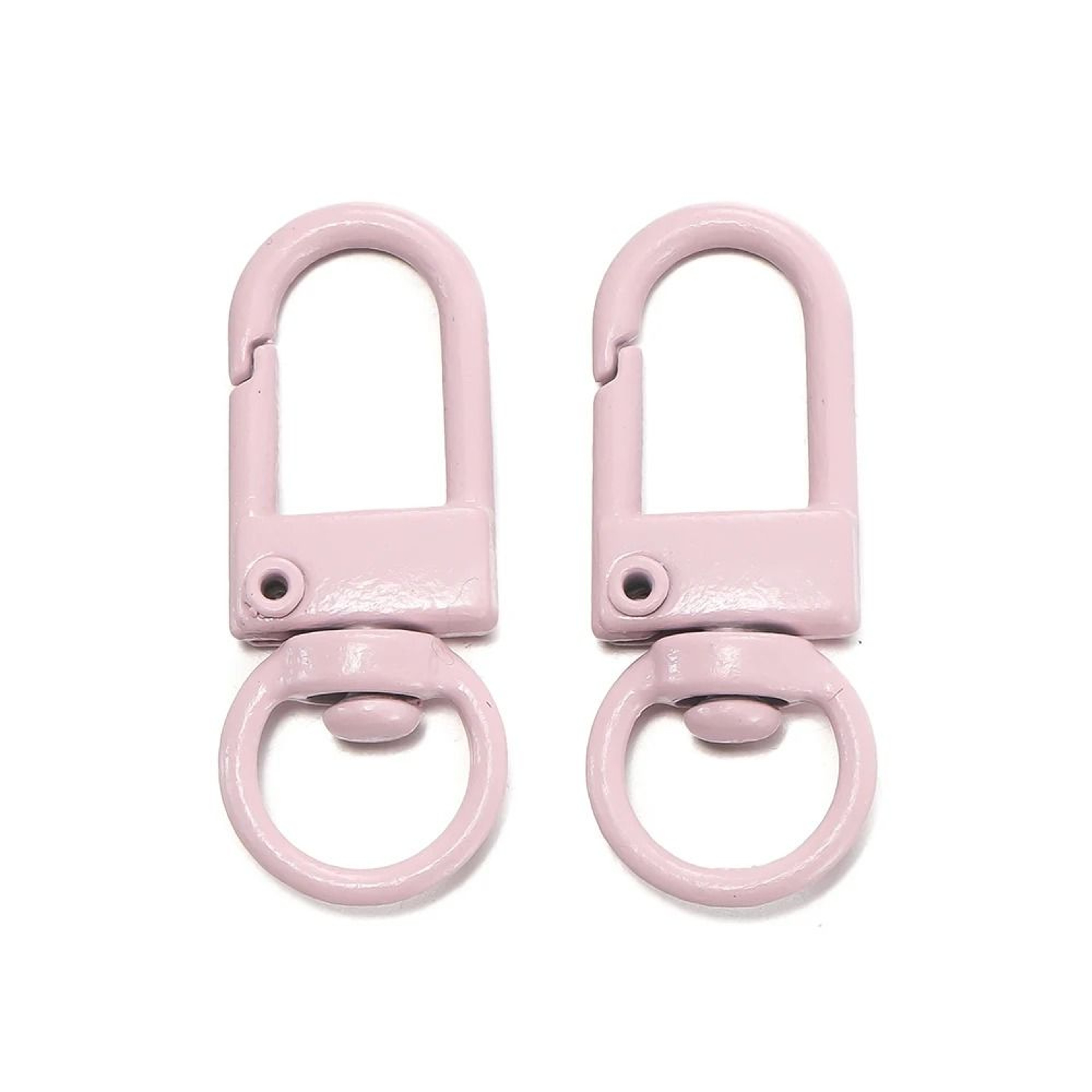 10Piece Colorful Alloy Snap Lobster Clasp Keychain Hooks 4