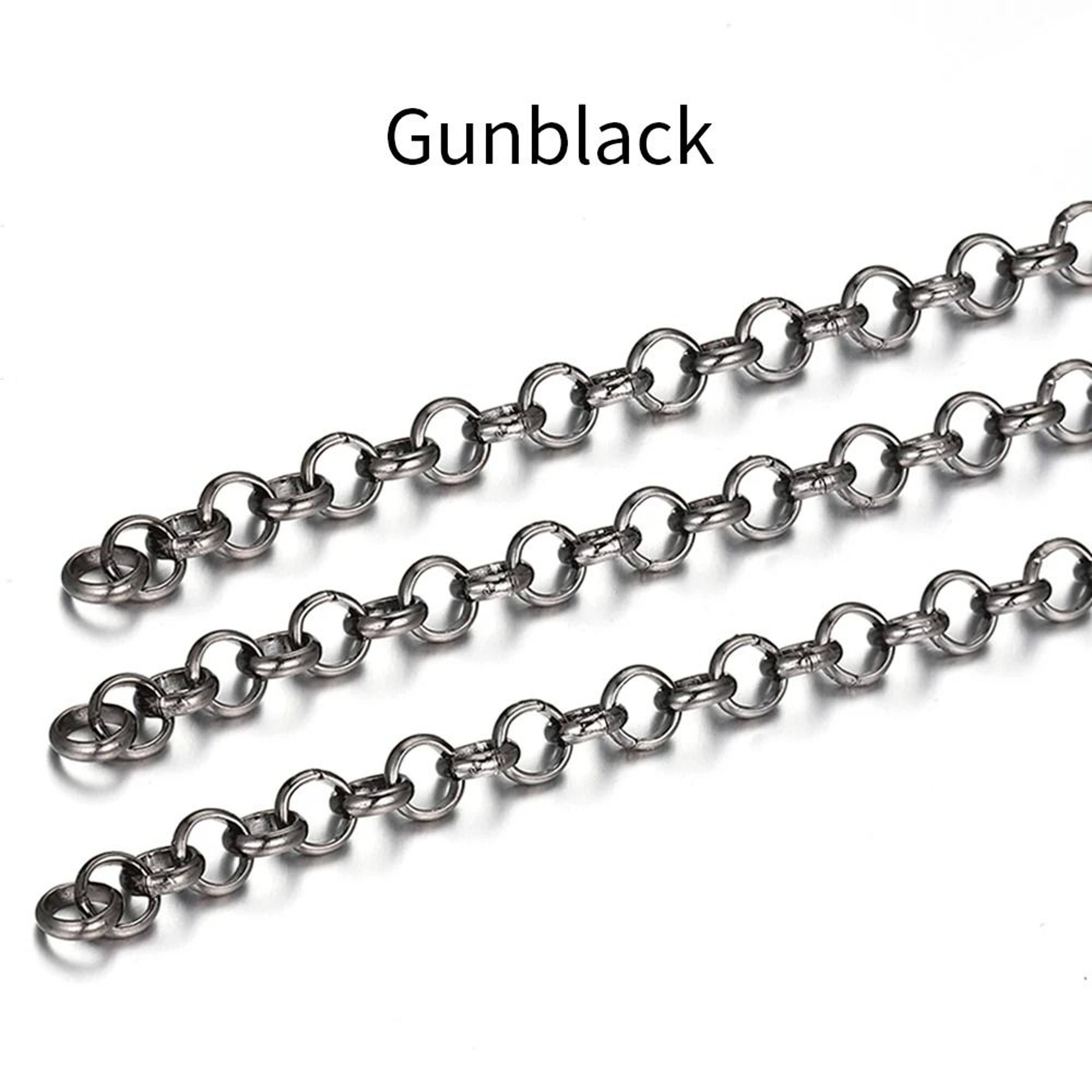 Gold Color Round OShape Copper Jewelry Chain 11