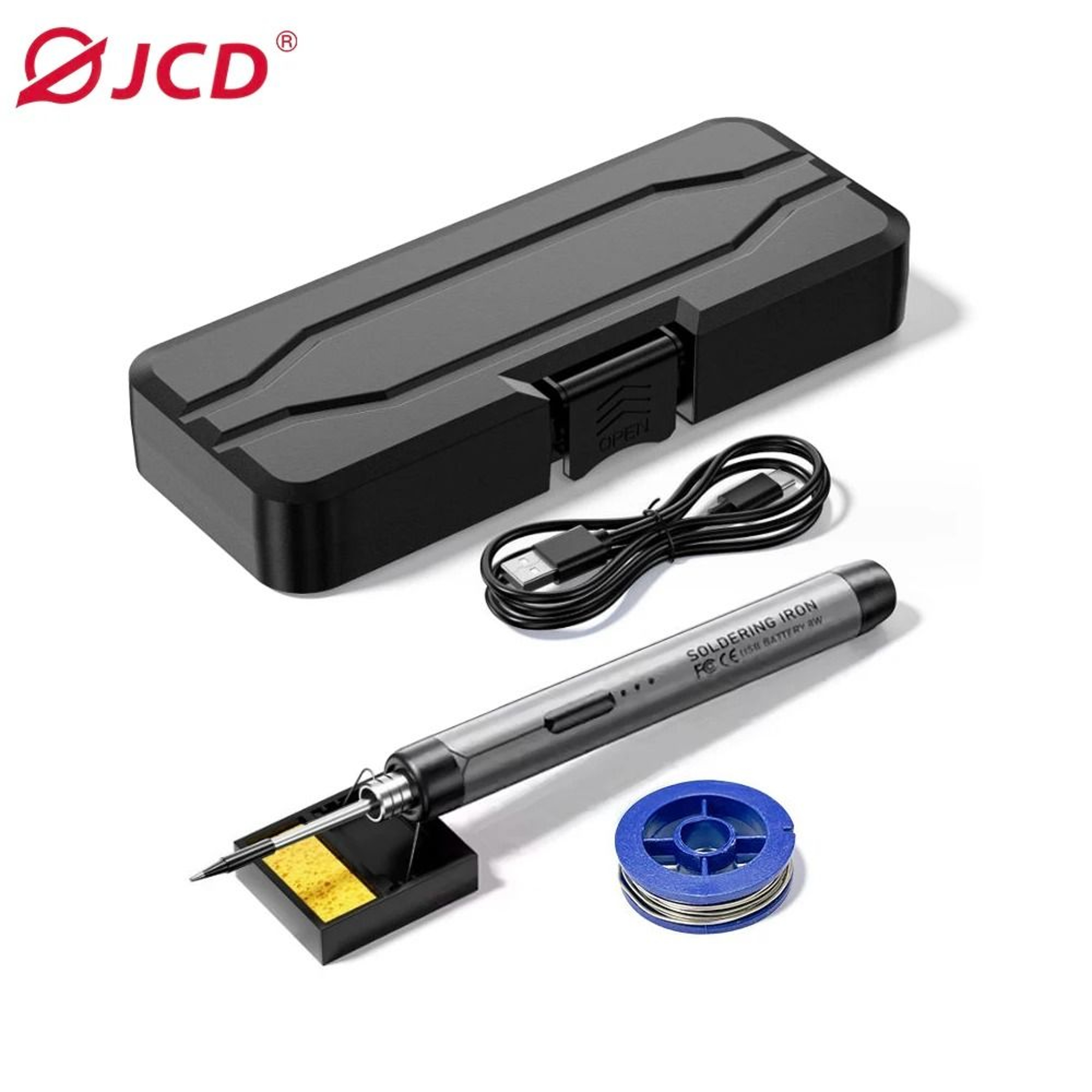 Cordless USB Digital Soldering Iron 7