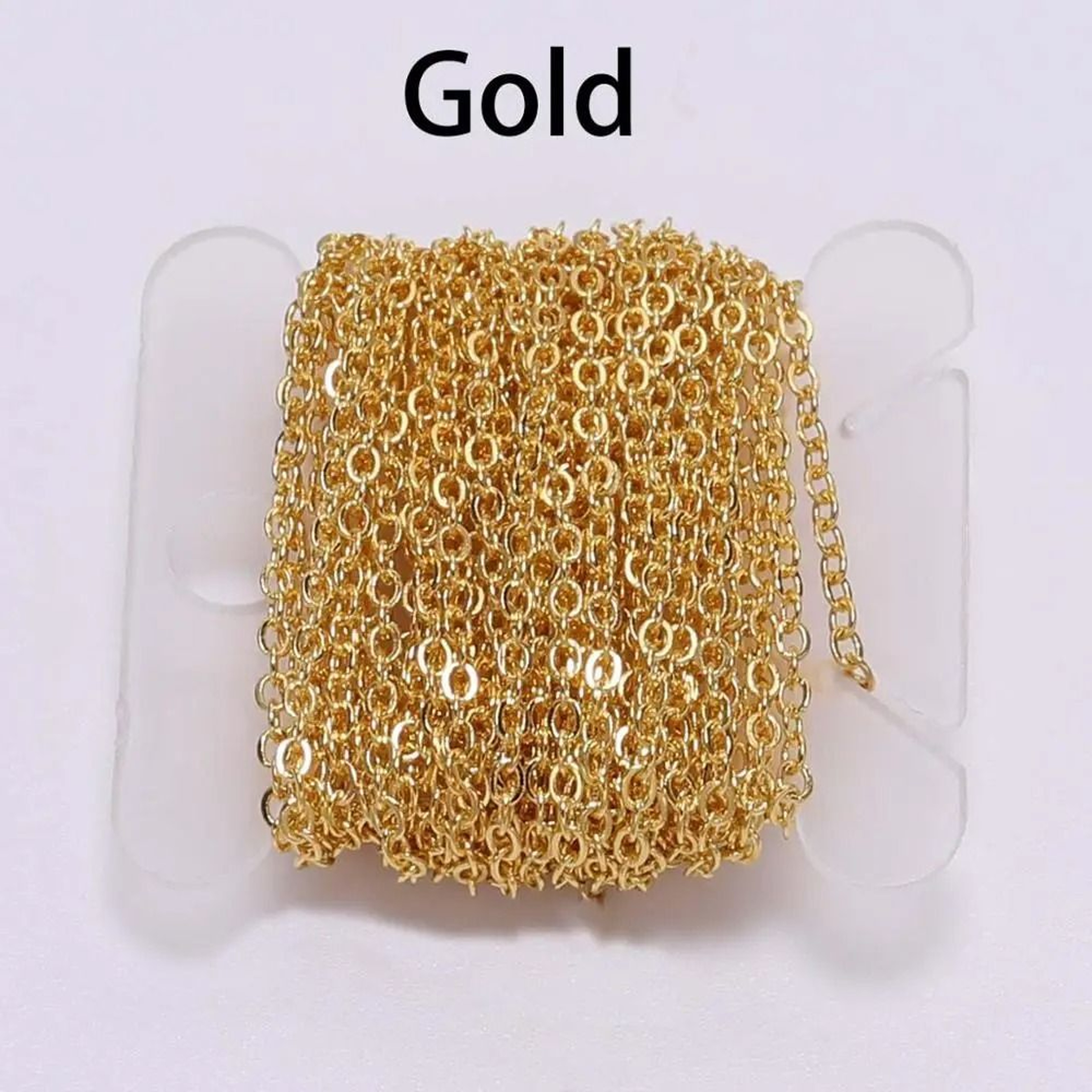 Gold  Bronze Plated Bulk Necklace Chain 10