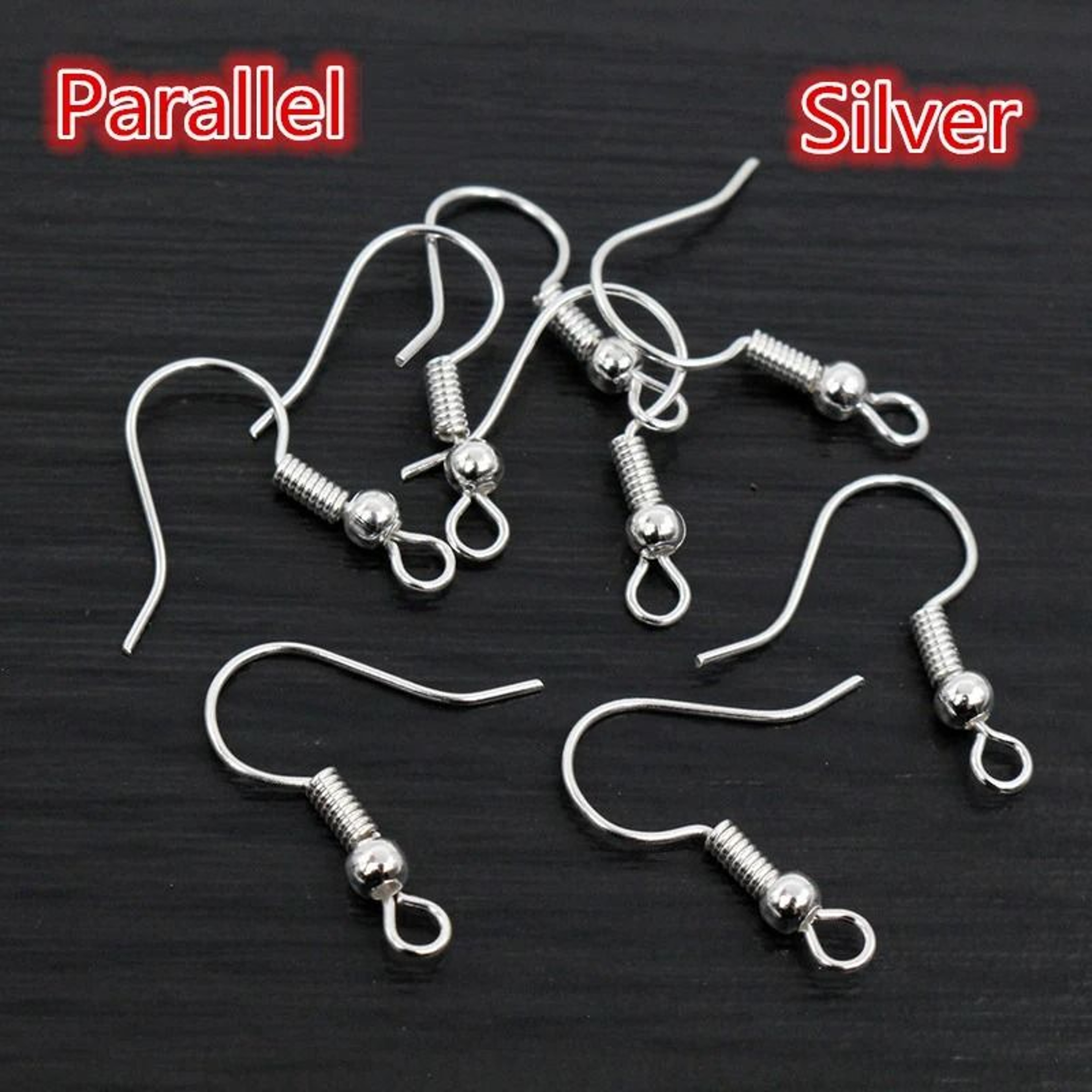 100 Pcs Classic Fishhook Earring Hooks For Jewelry Making 9