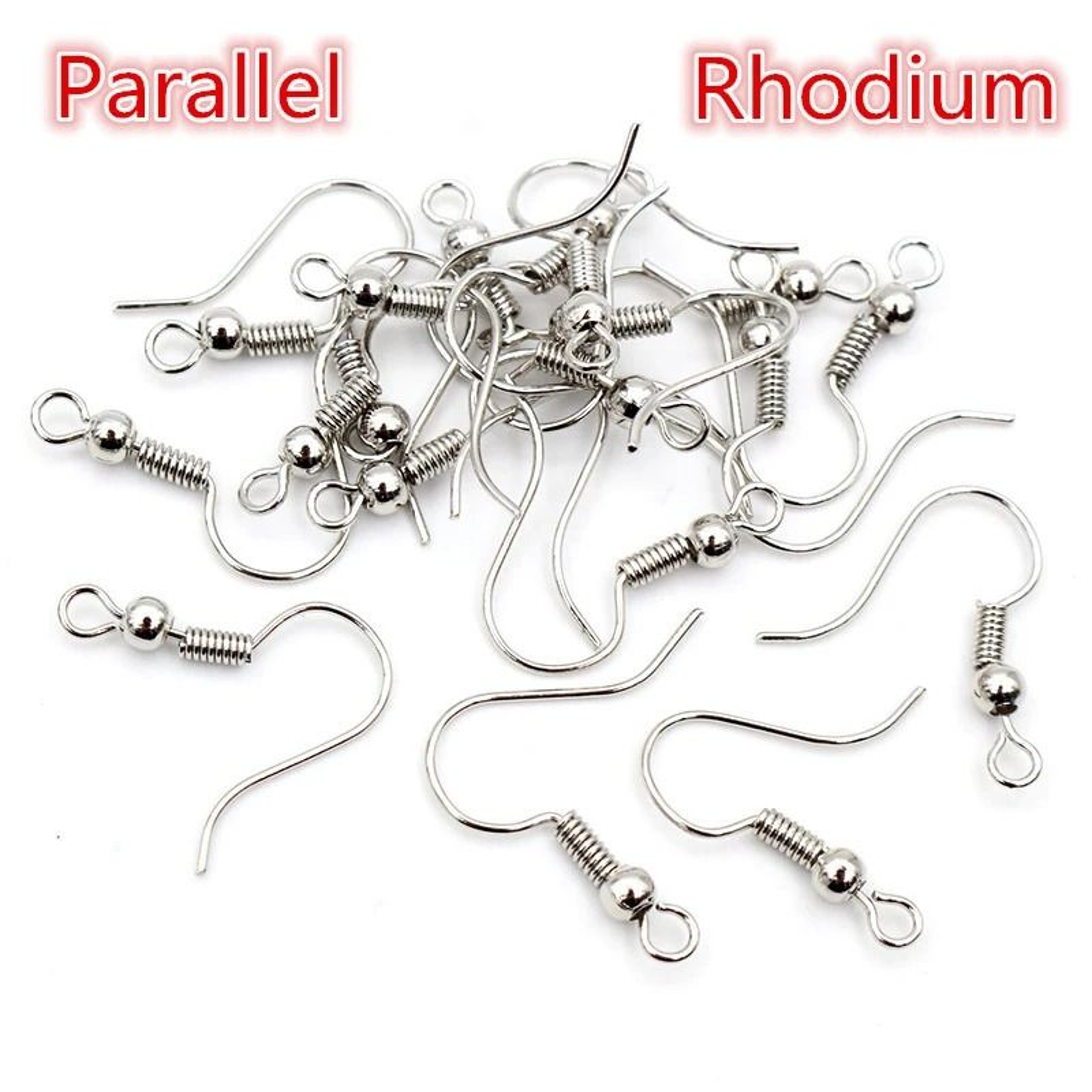 100 Pcs Classic Fishhook Earring Hooks For Jewelry Making 13