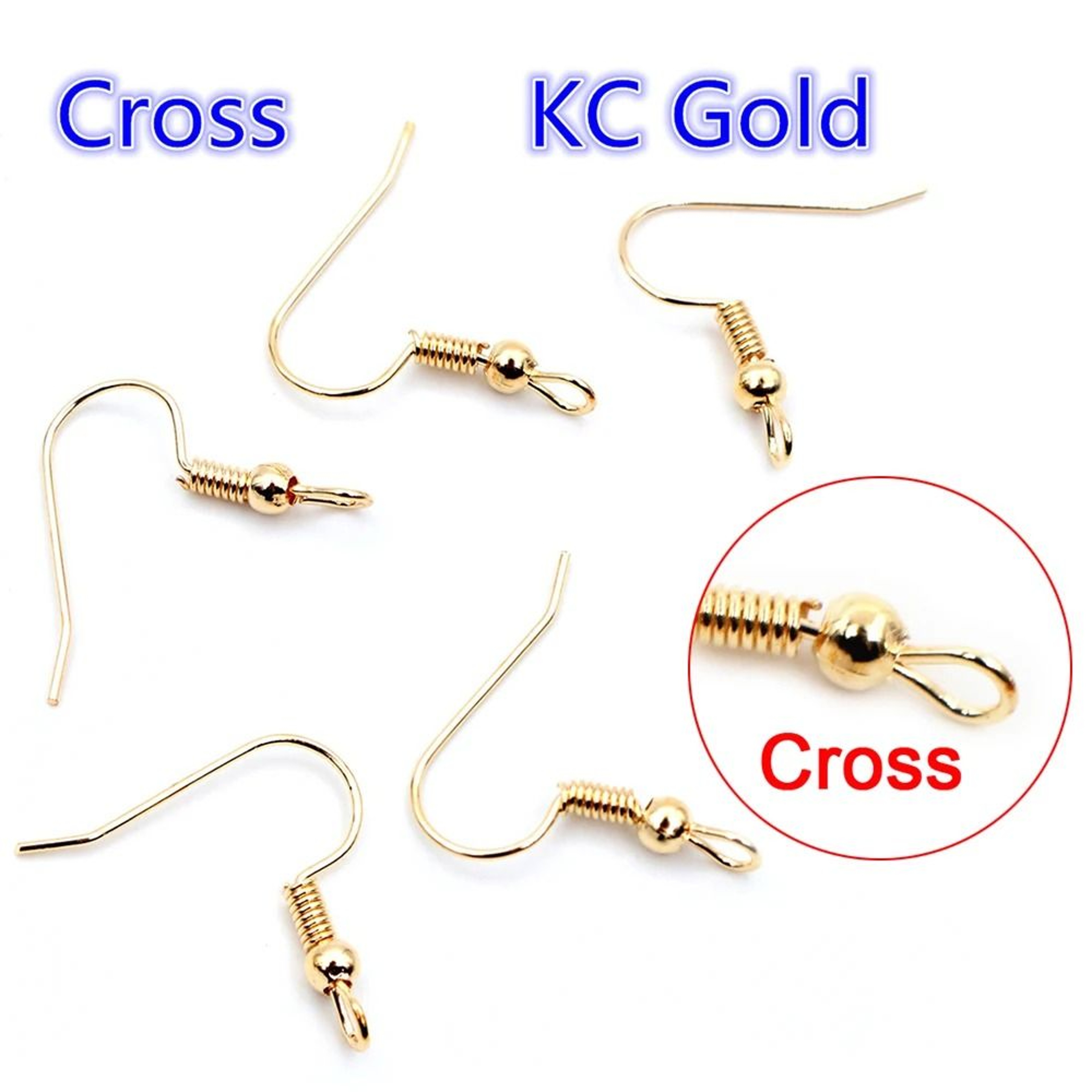 100 Pcs Classic Fishhook Earring Hooks For Jewelry Making 18