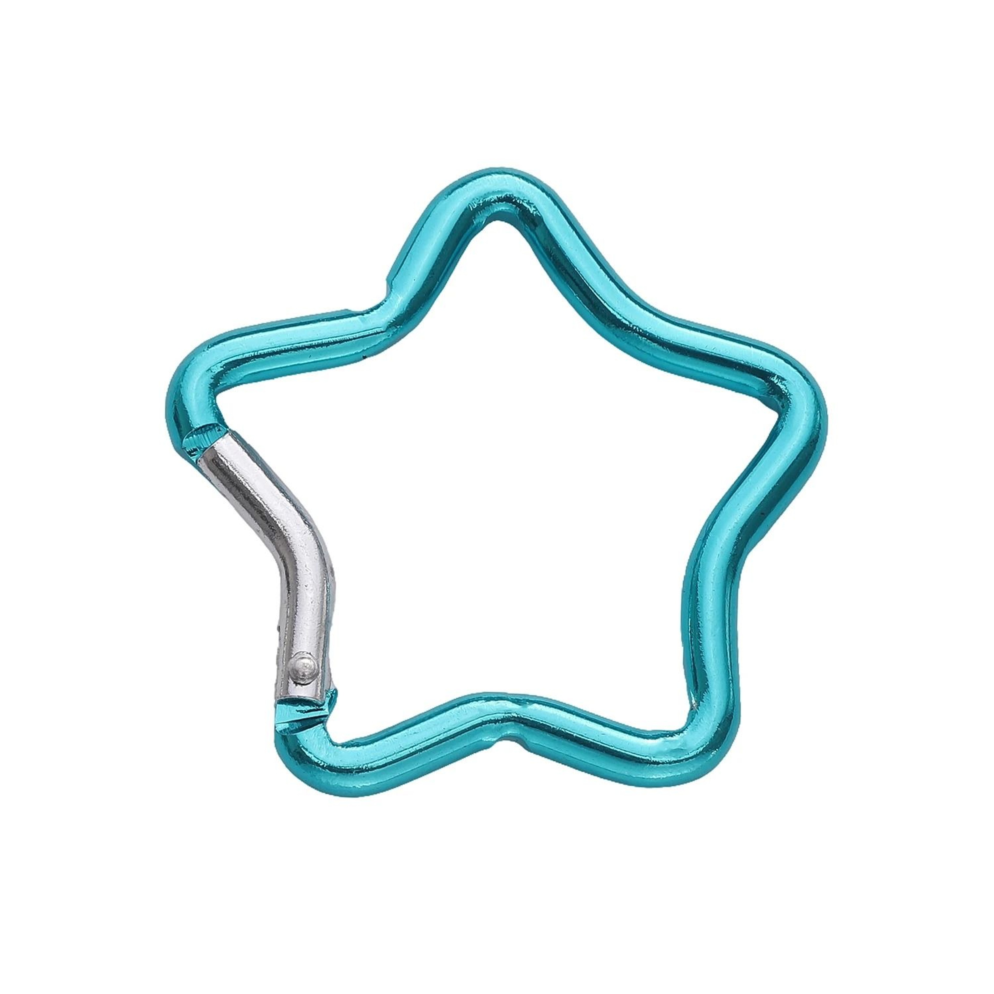 Shaped Aluminum Locking Carabiner Keychain Clips 9