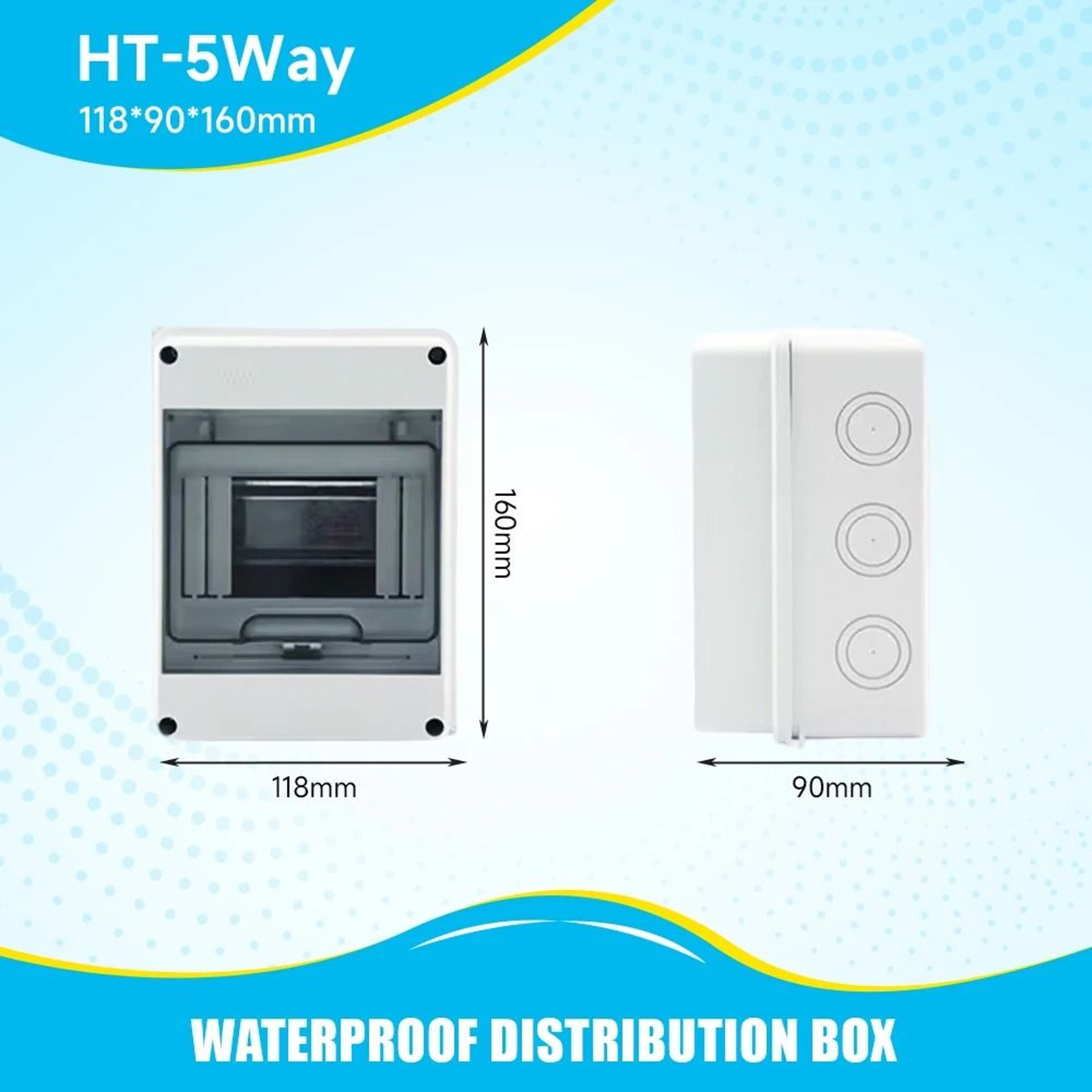 IP65 Waterproof Electrical Distribution Enclosure Box 9