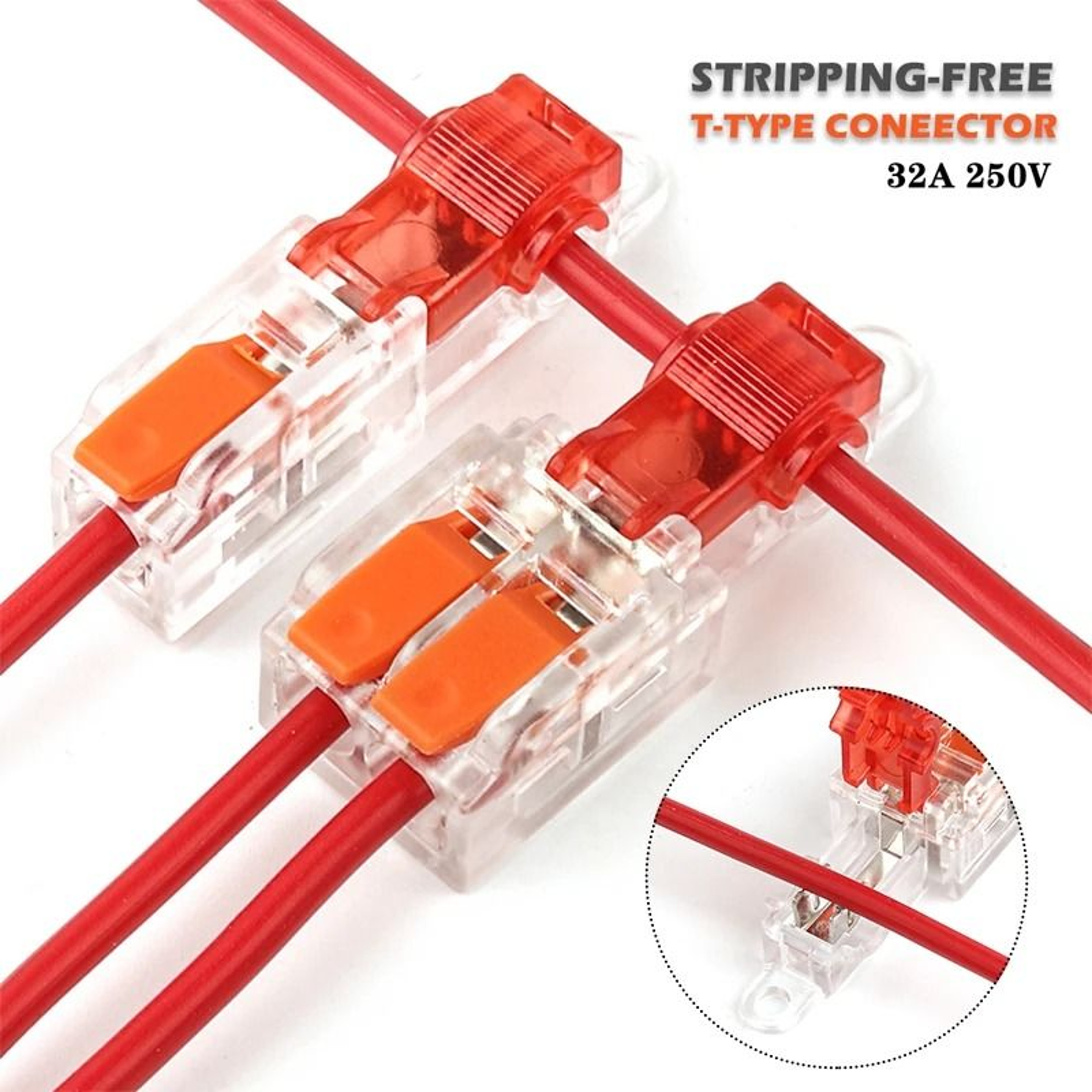 TType StrippingFree Quick Wire Splice Connectors 5 Pcs 1