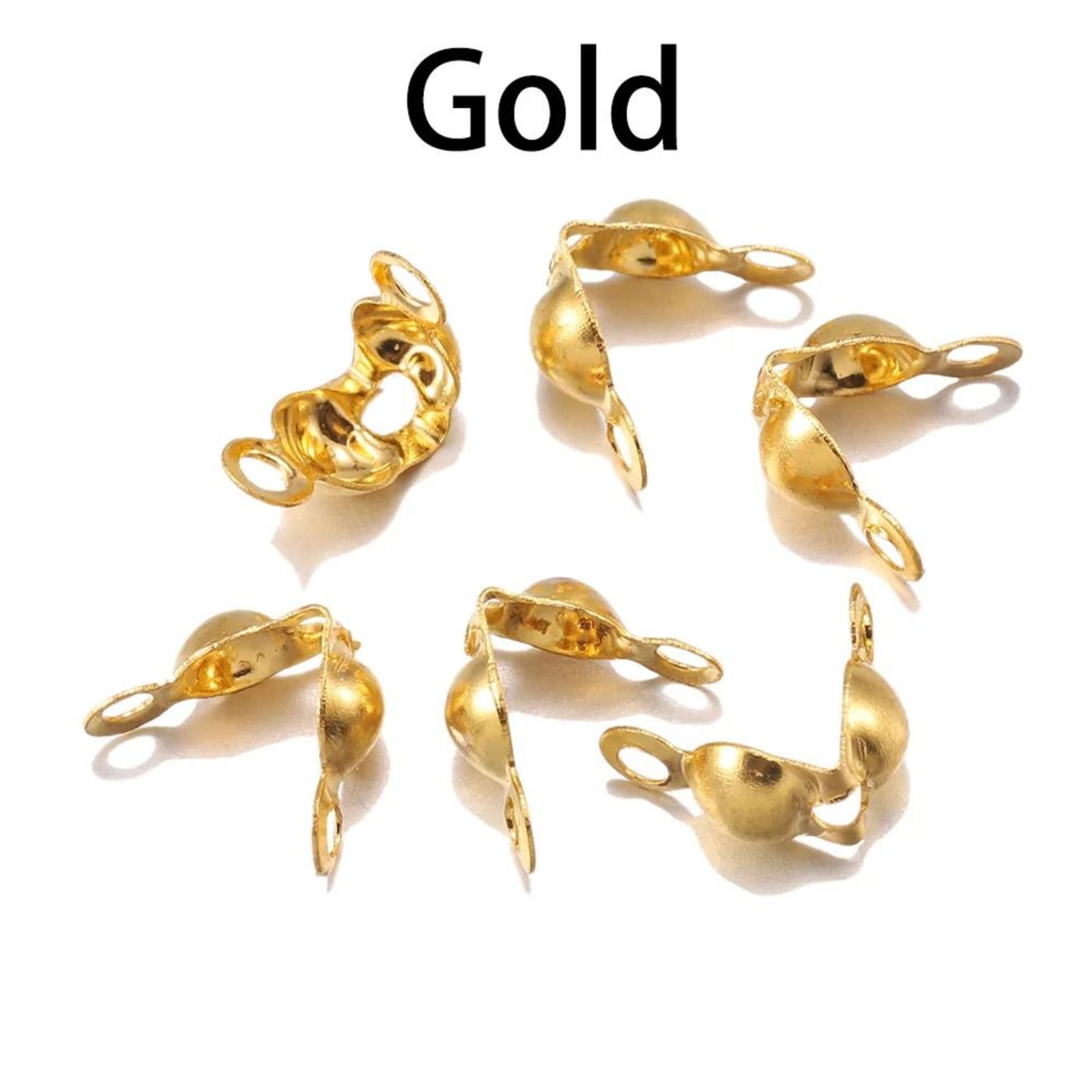 Ball Chain Calotte End Crimp Connectors 100 Pcs 5