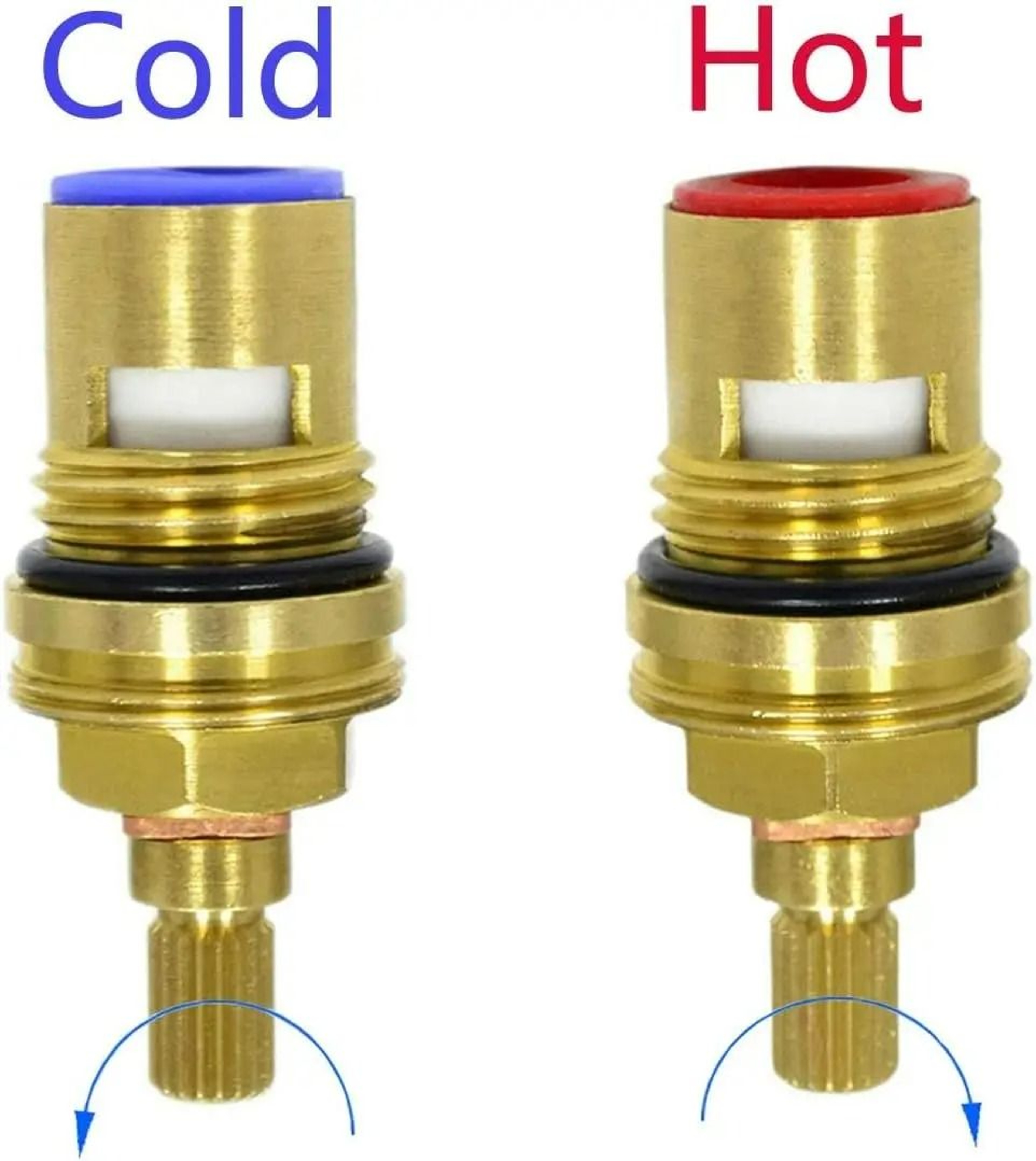 Universal Brass Ceramic Disc Replacement Tap Valve 4