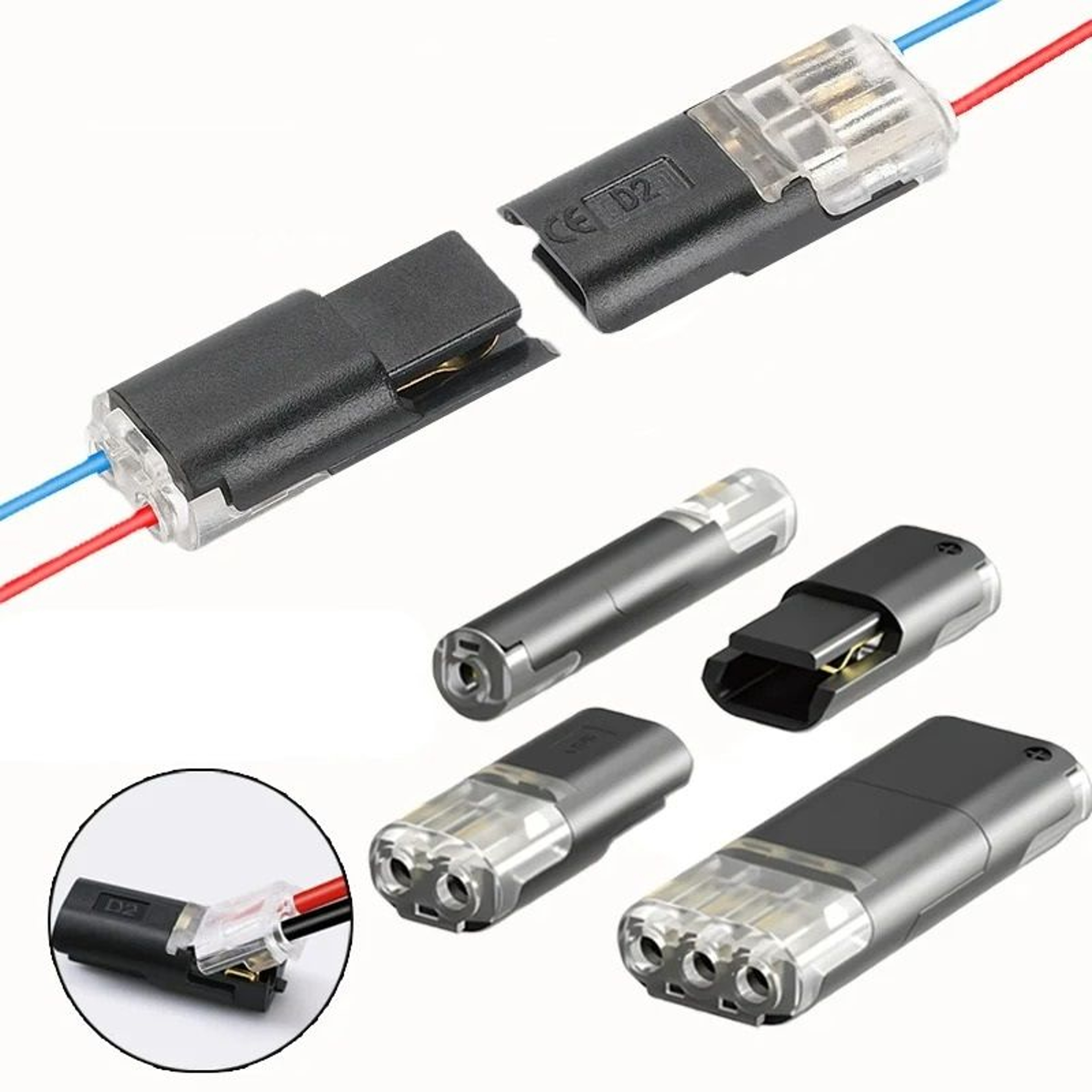 StrippingFree Quick Cable Connectors 10 Pcs 0