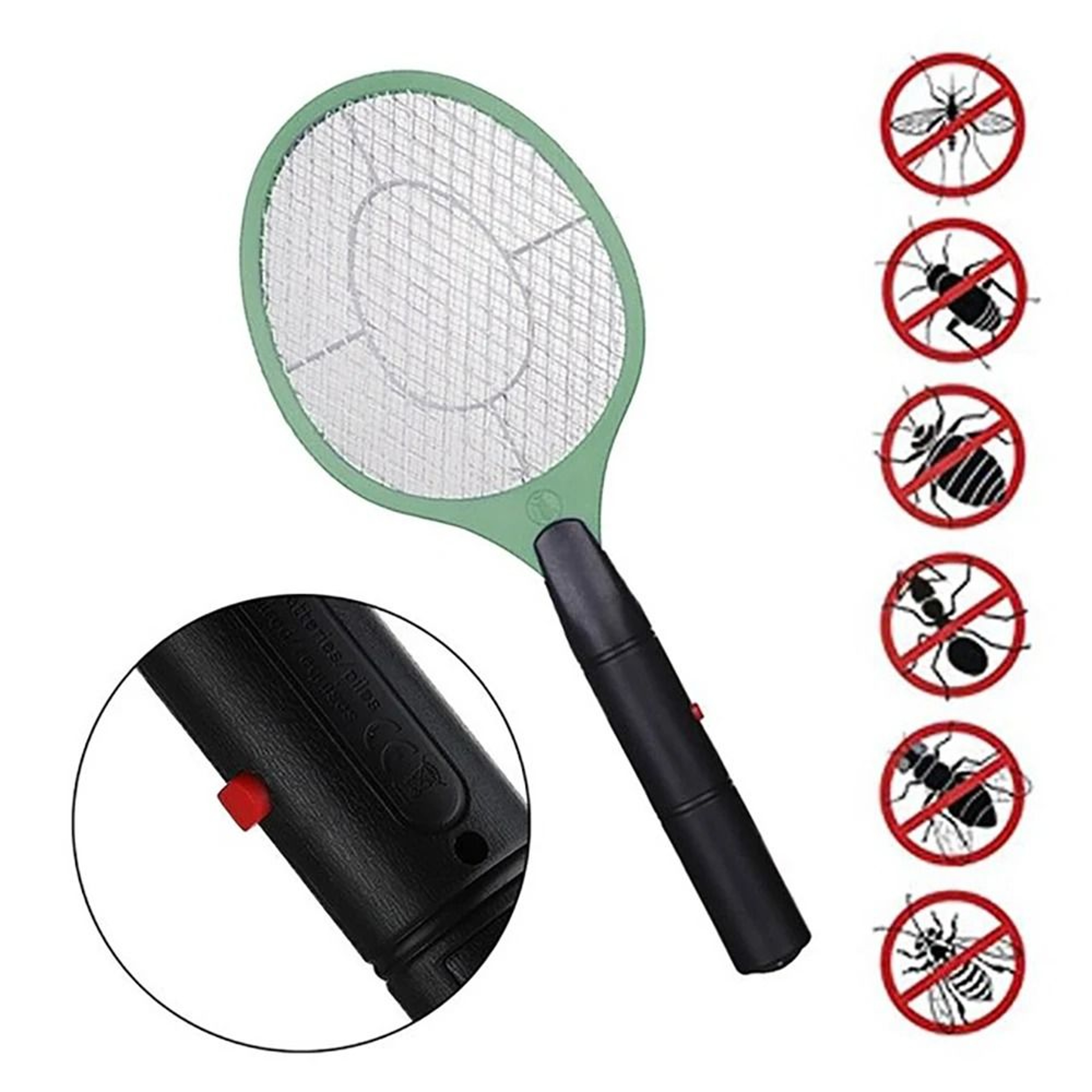 Handheld Electric Bug Zapper Racket 8