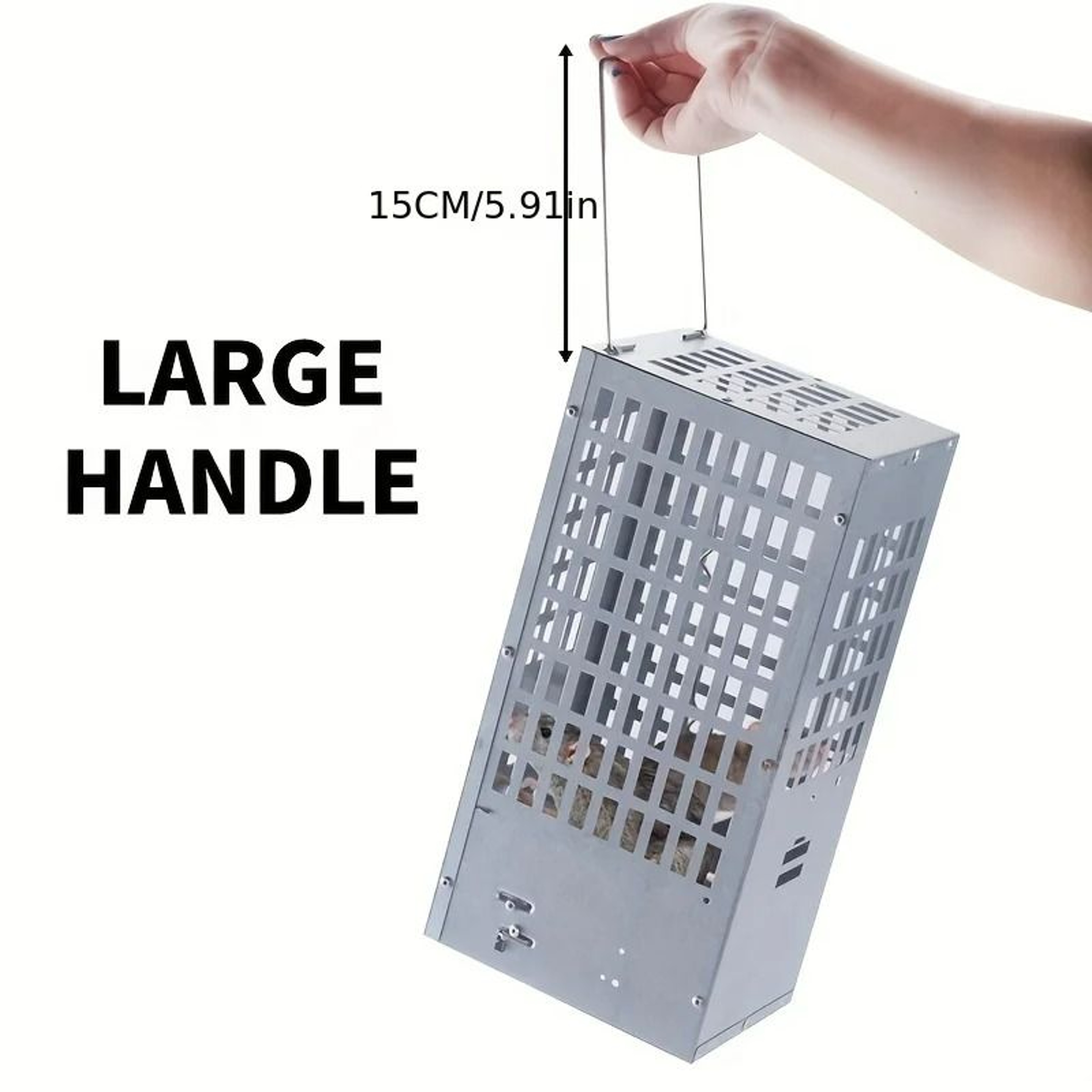 MultiCatch Galvanized Steel Mouse  Rat Trap Cage 4