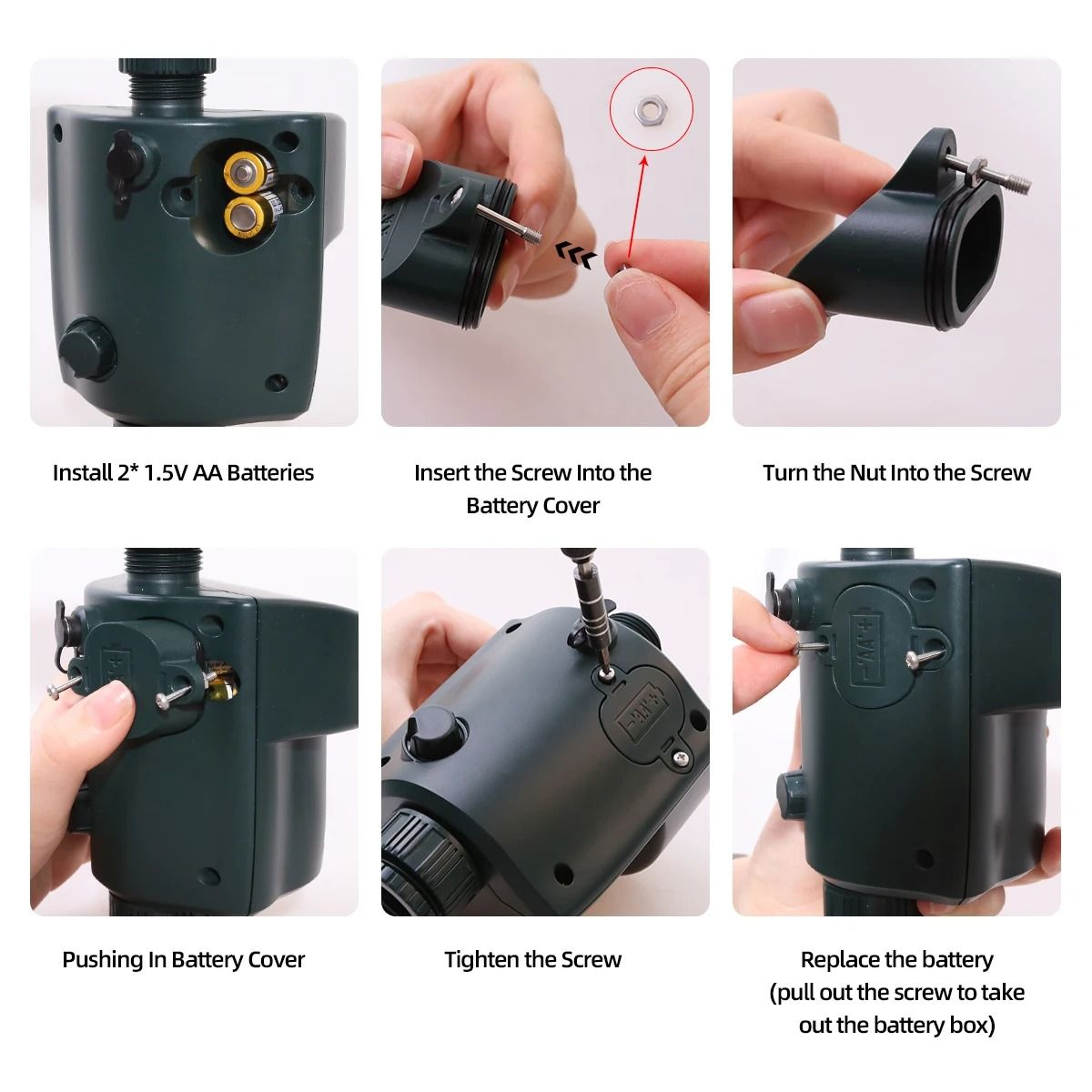Solar Motion Sensor Water Jet Animal Repeller Sprinkler 4