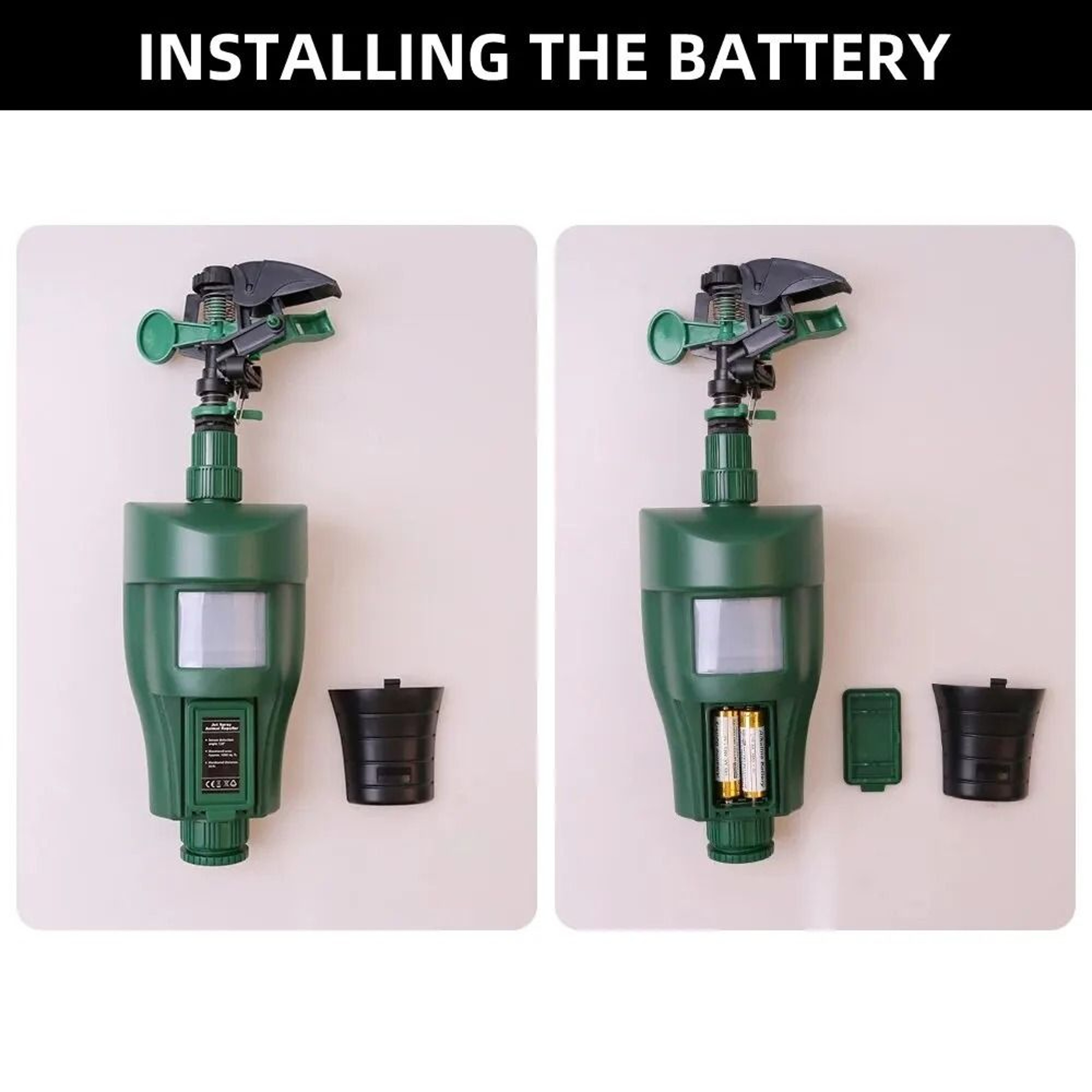 Elite Solar Motion Sensor Water Jet Animal Repeller Sprinkler 5