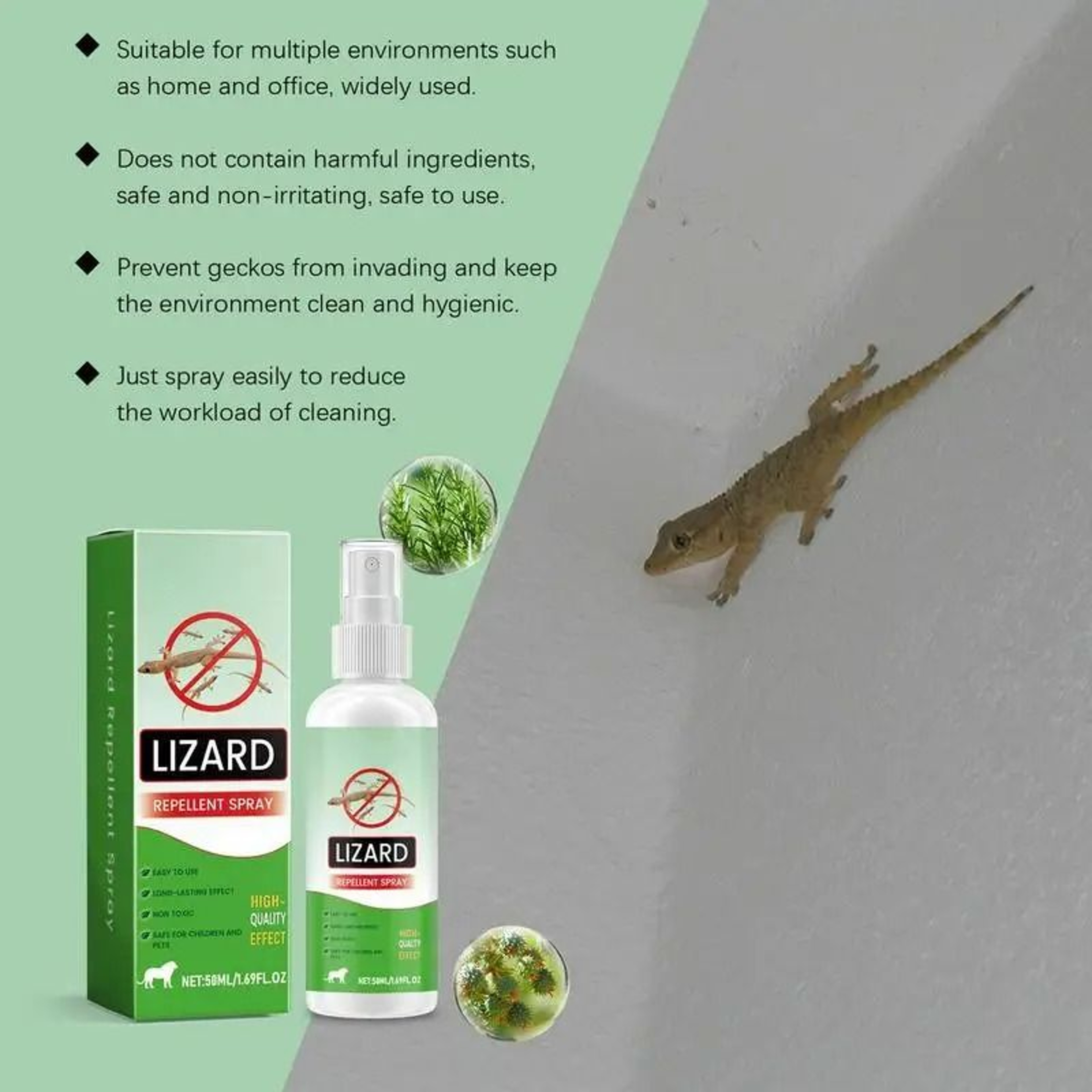 50ml Lavender Oil Lizard  Rodent Repellent Spray 4