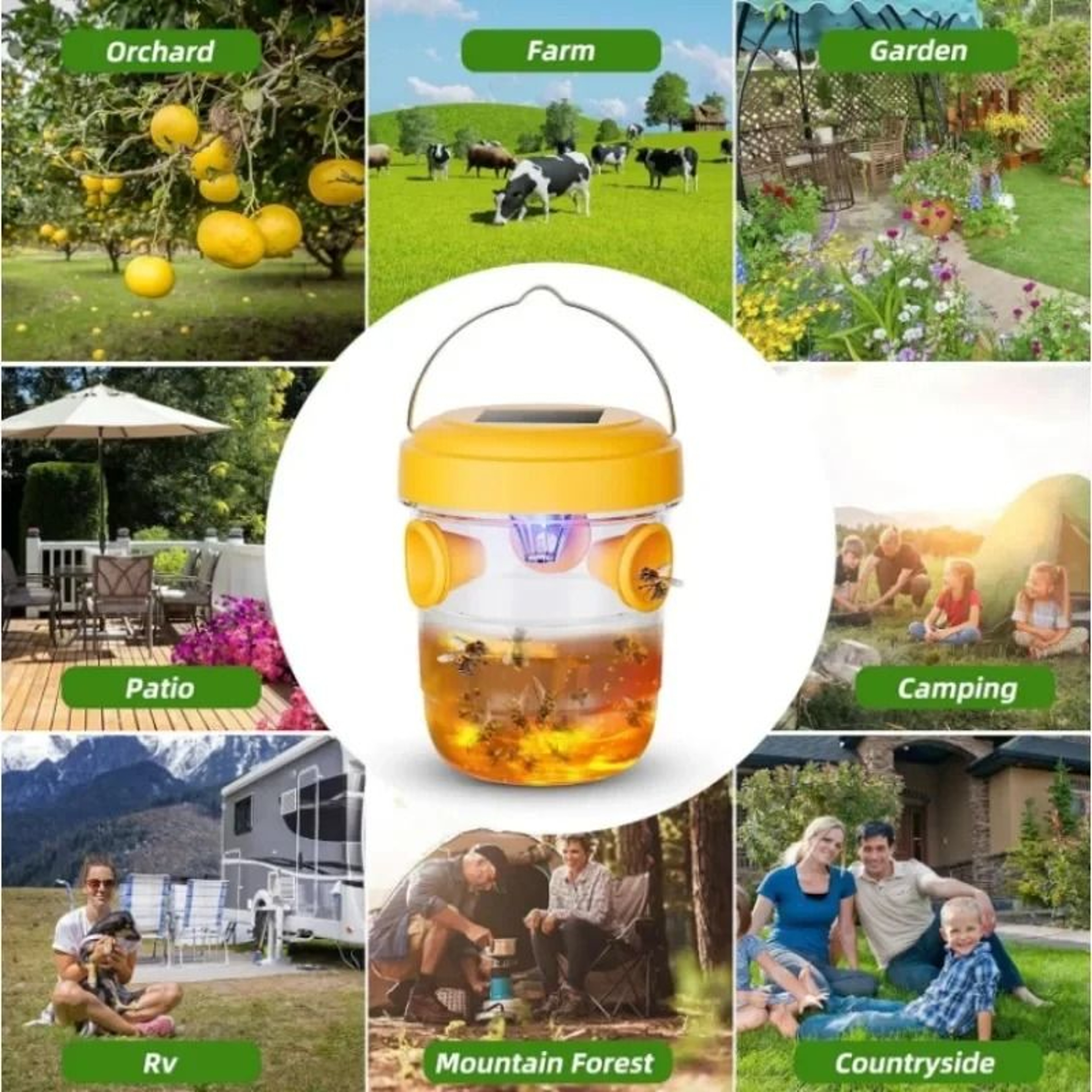 Large Waterproof Hanging Wasp  Hornet Trap 4