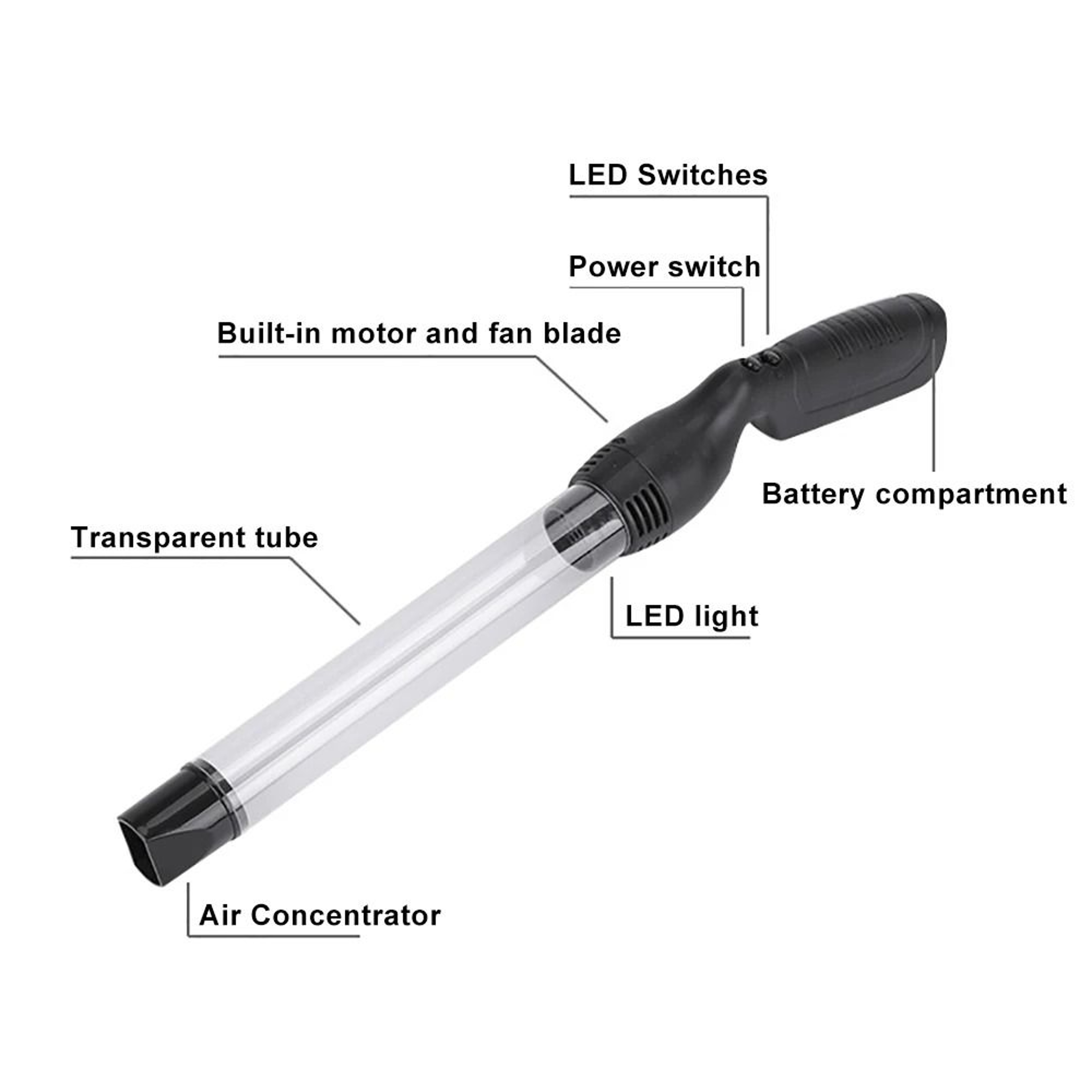 Handheld Bug  Insect Vacuum Suction Catcher 4
