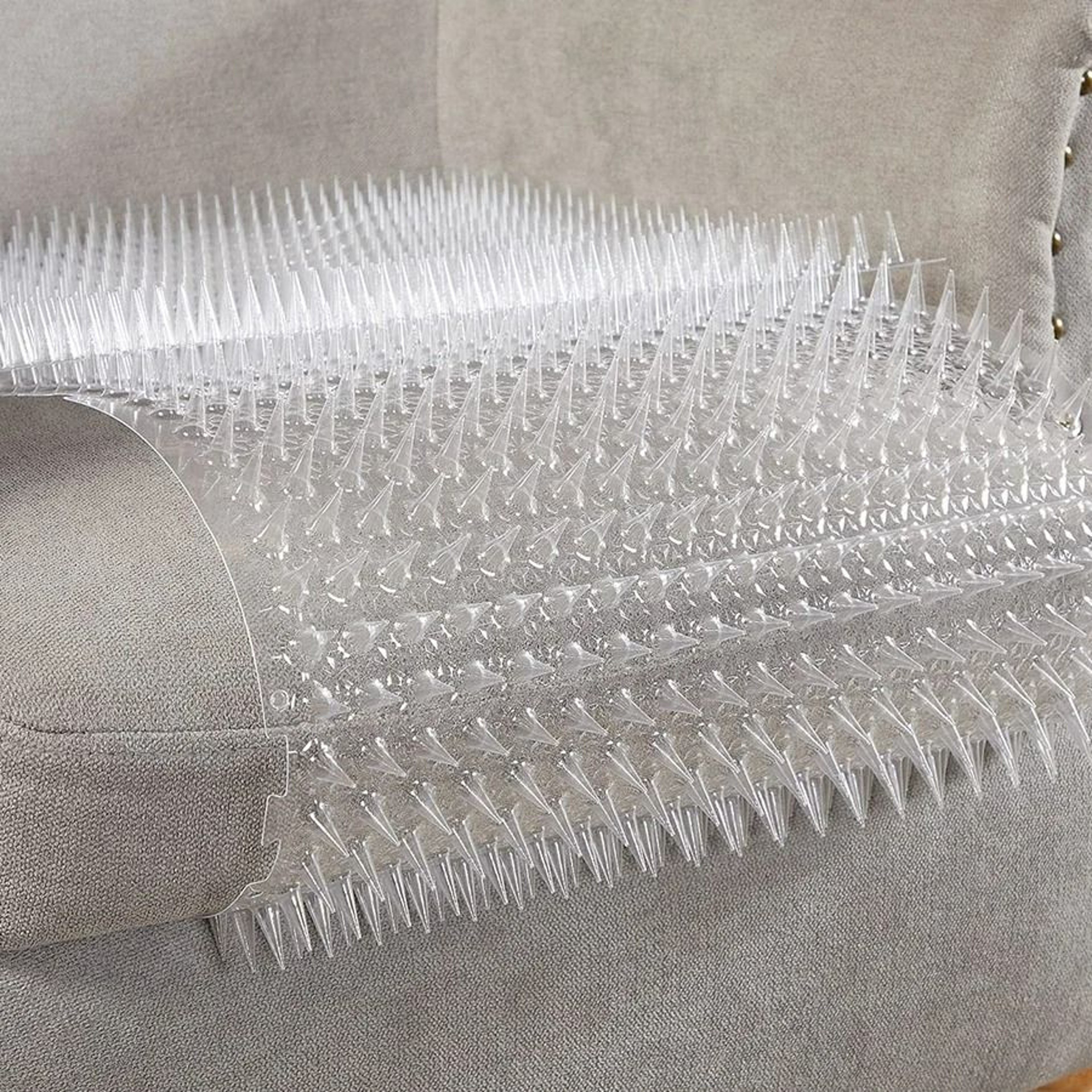 6Pack Plastic Animal Deterrent Spikes  Scat Mat Set 5