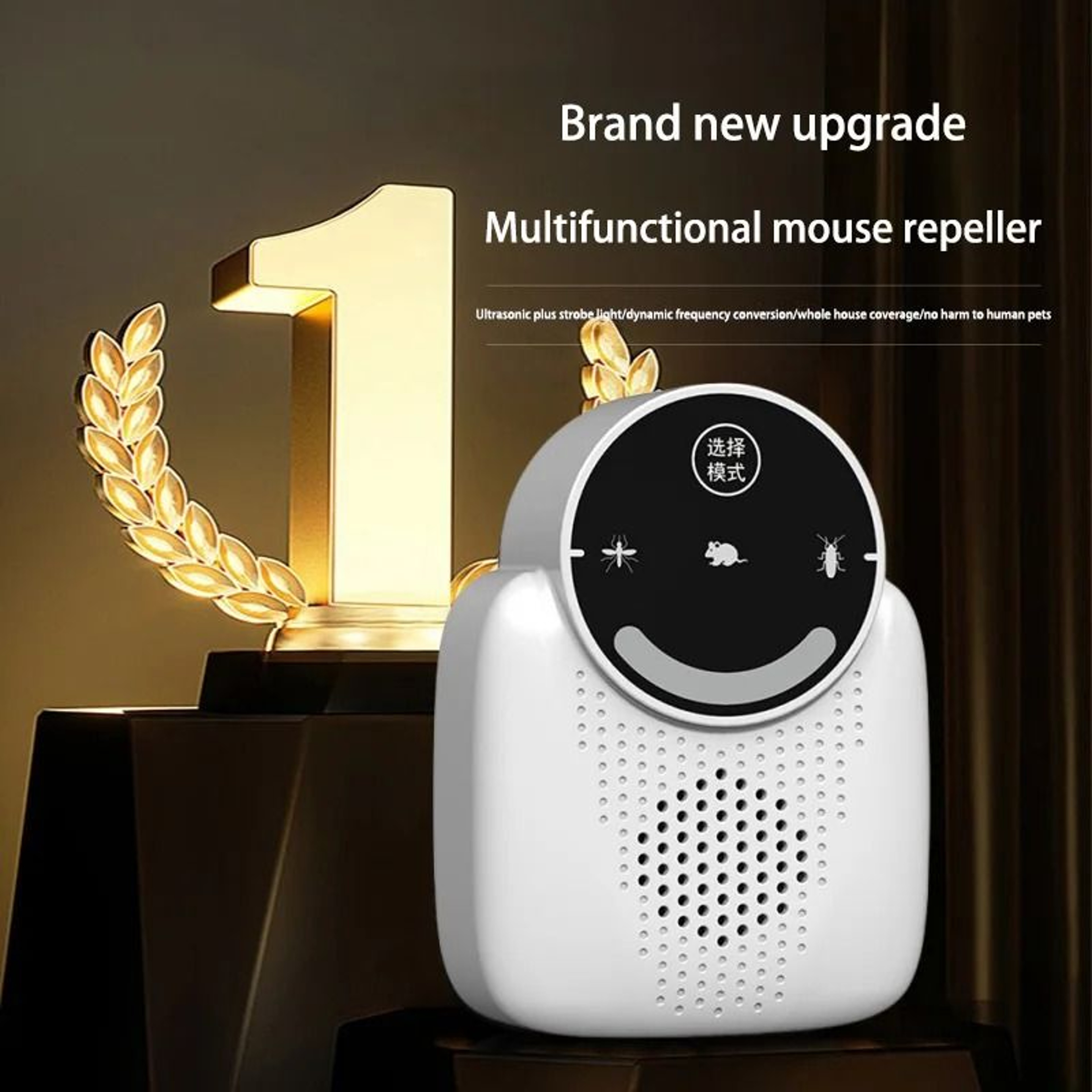 Intelligent VariableFrequency Ultrasonic Rodent Repeller 2