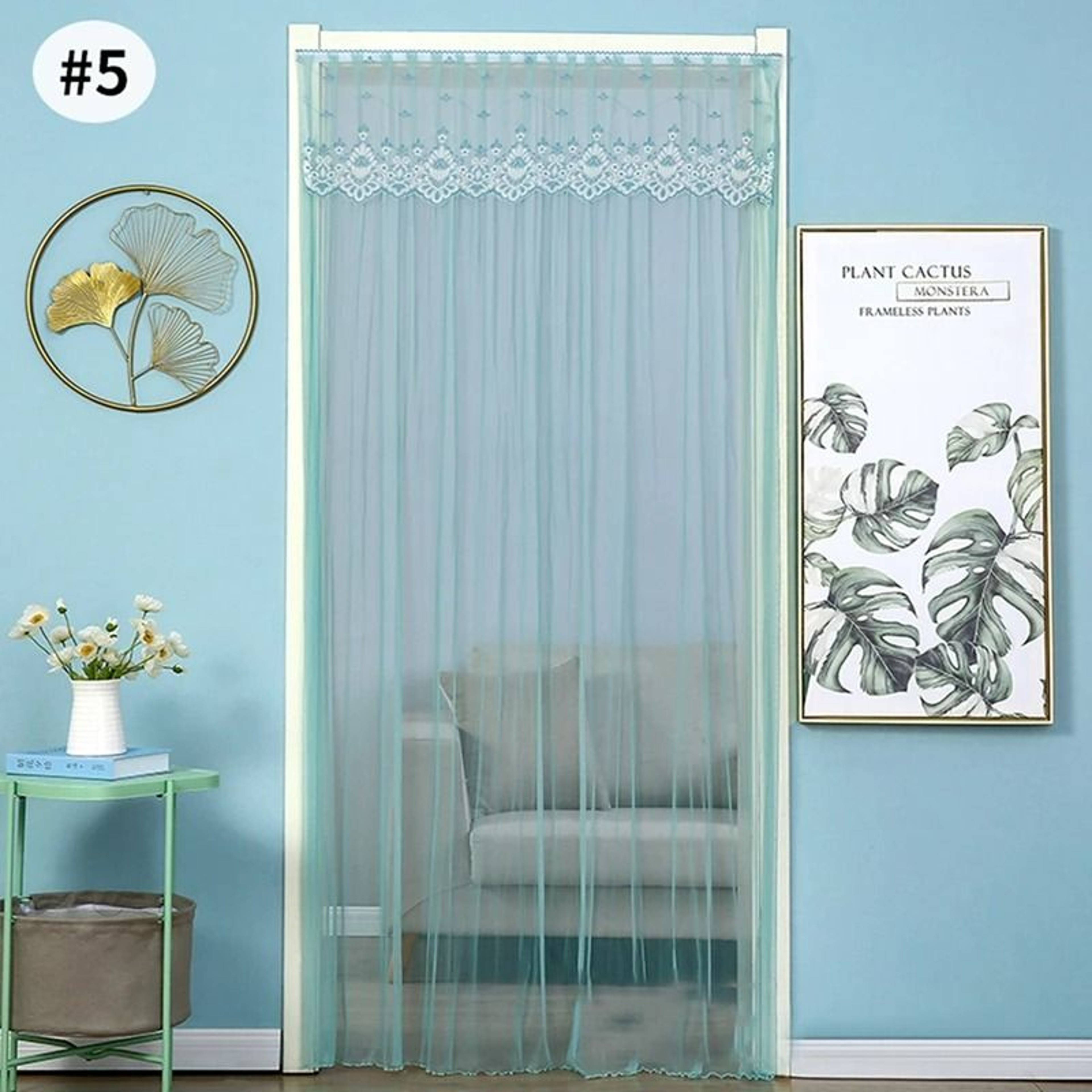 Fly Screen Mosquito Net Curtain Door Mesh 9