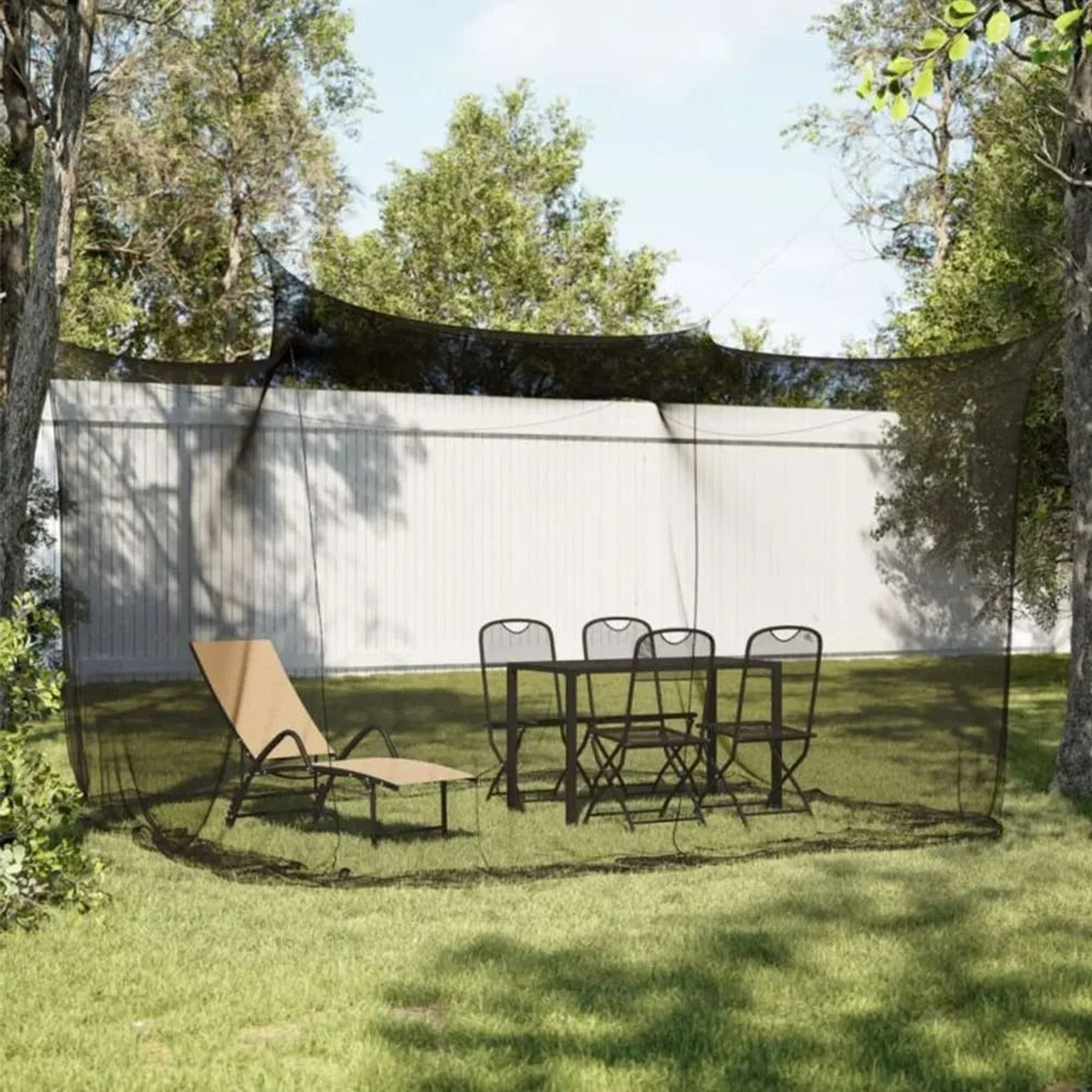 Large Outdoor Canopy Mesh Fly Netting Enclosure 7
