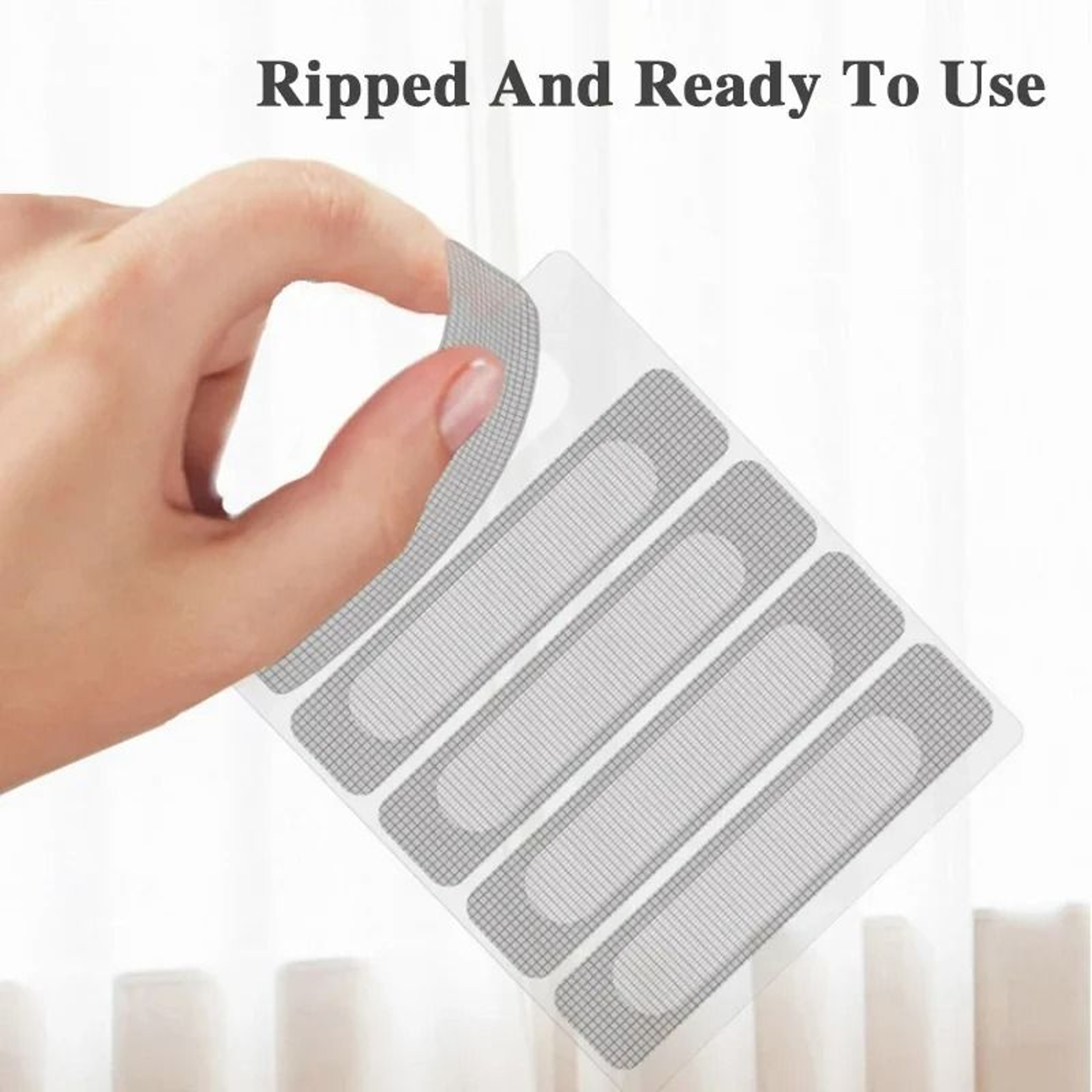 10pcs SelfAdhesive Window Screen Patch  Drain Hole Repair Mesh Stickers 5