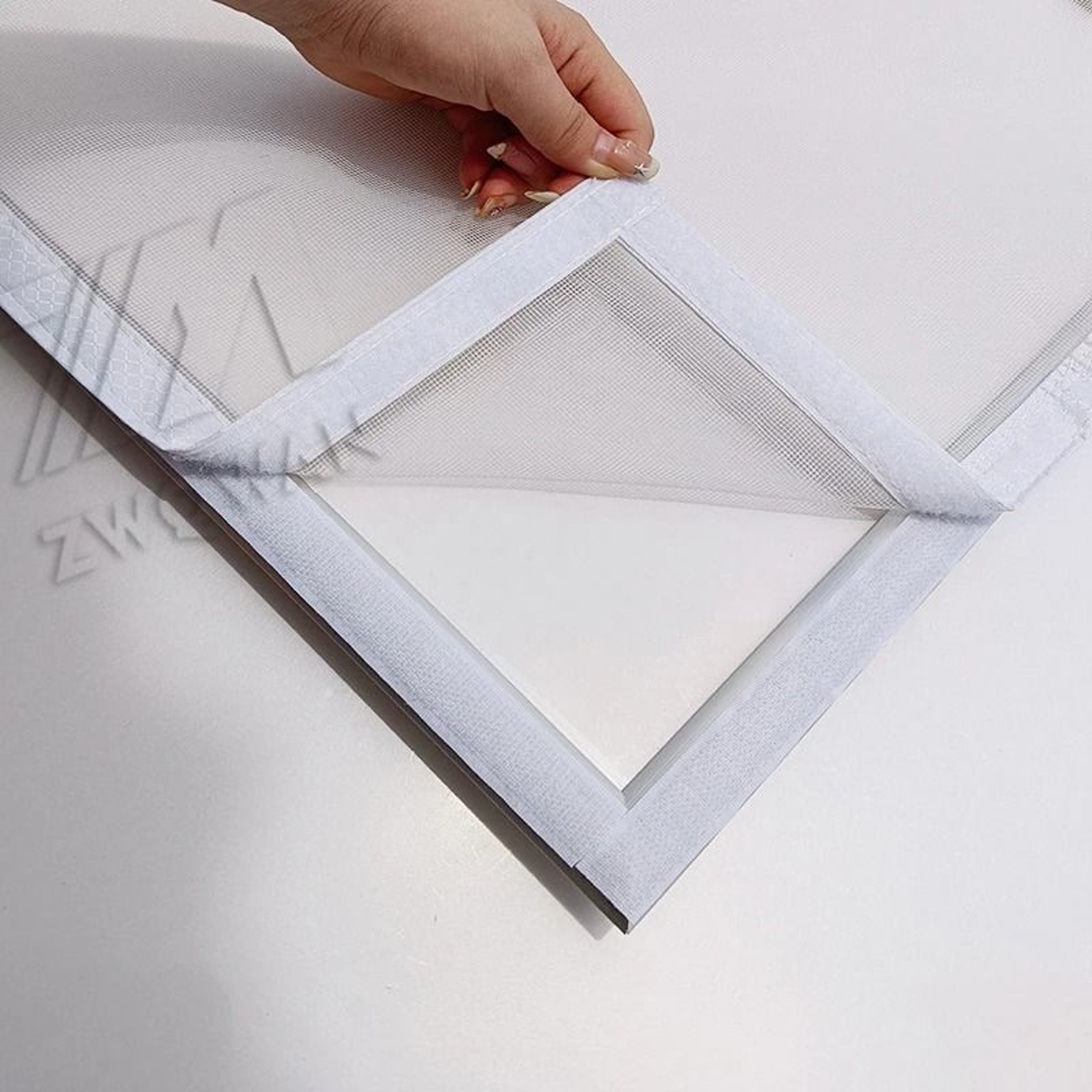 Customizable Self Adhesive Window Screen Bug Mesh 1