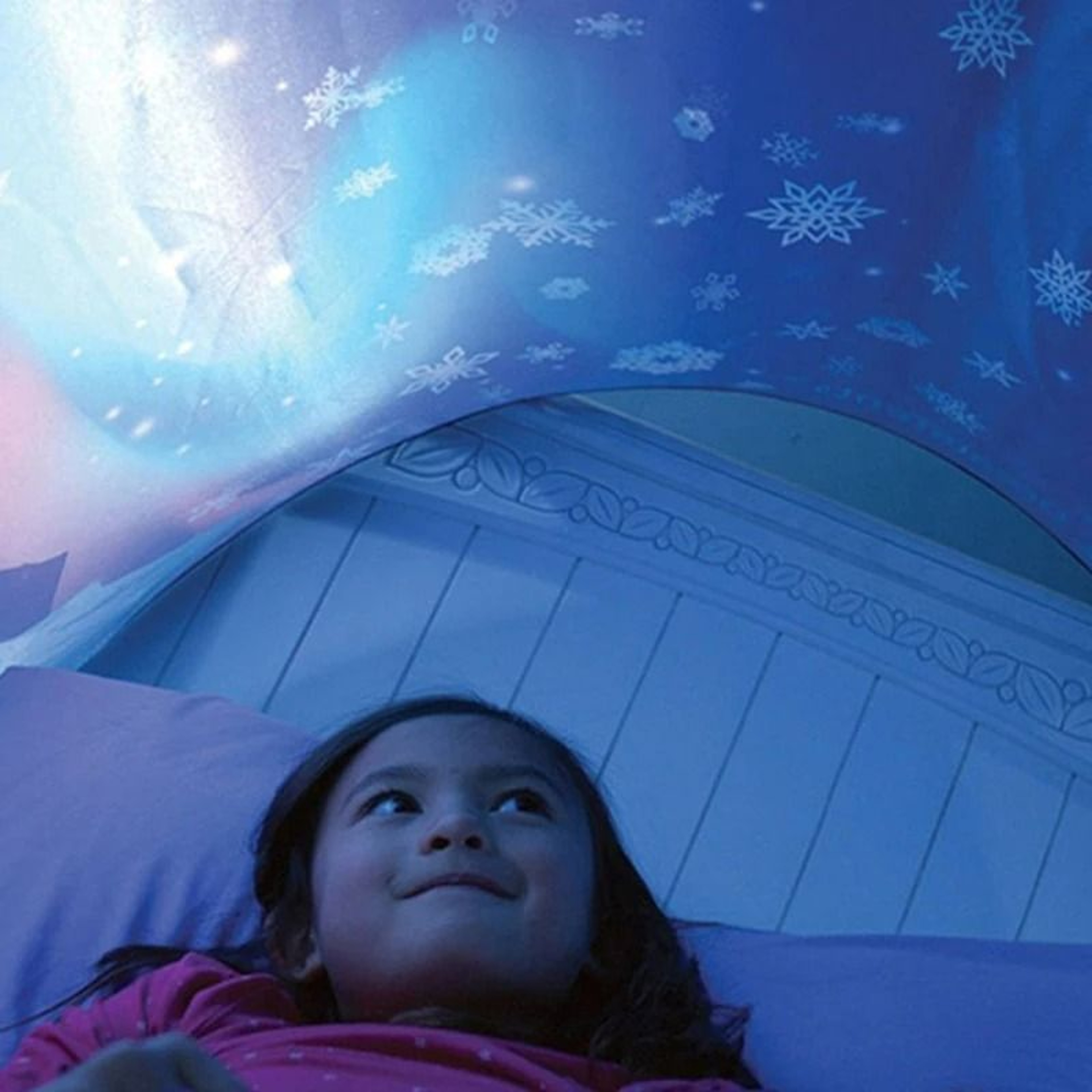 Childrens Starry Folding LightBlocking Bed Tent Canopy 3