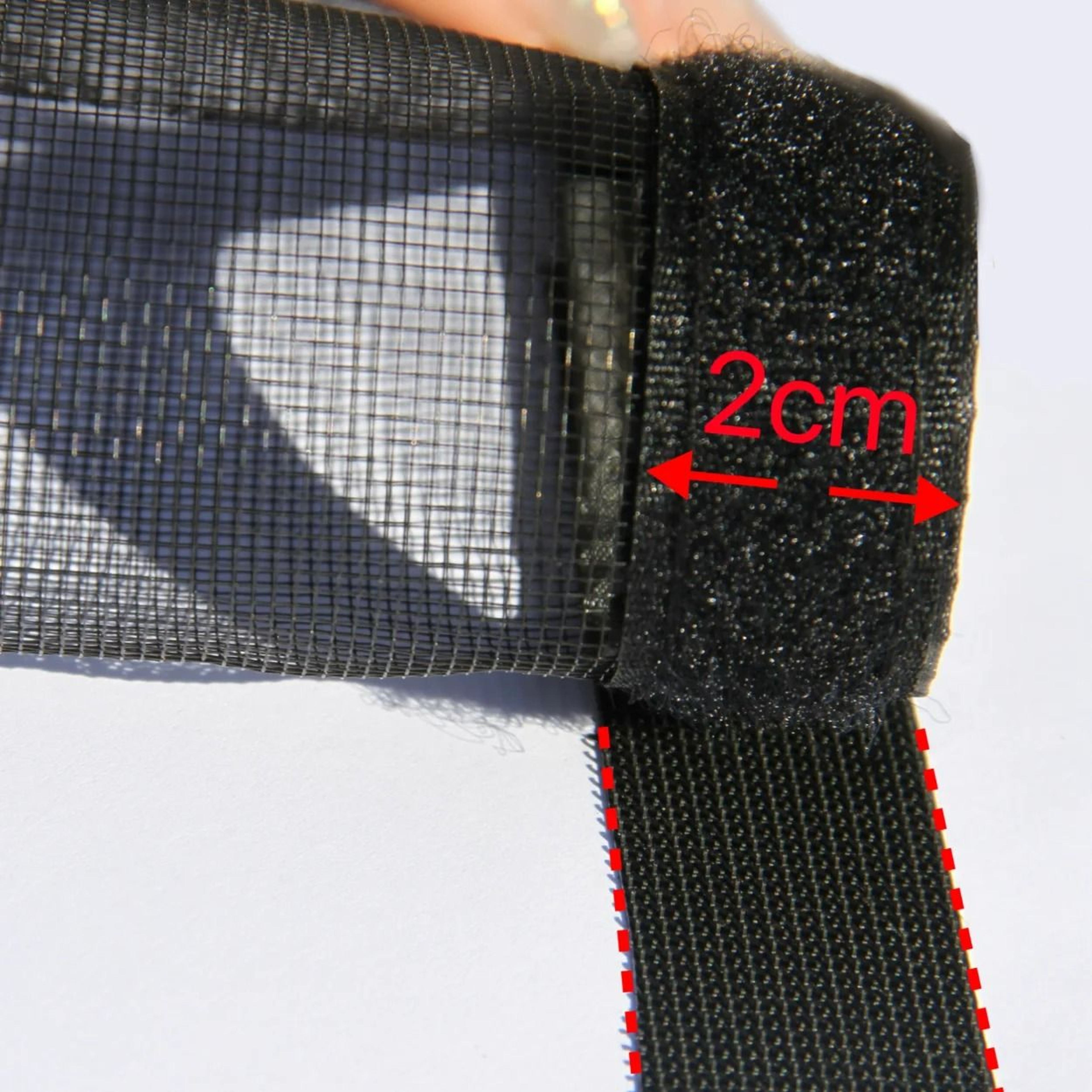 DIY Black SelfAdhesive Window Mosquito Net 3