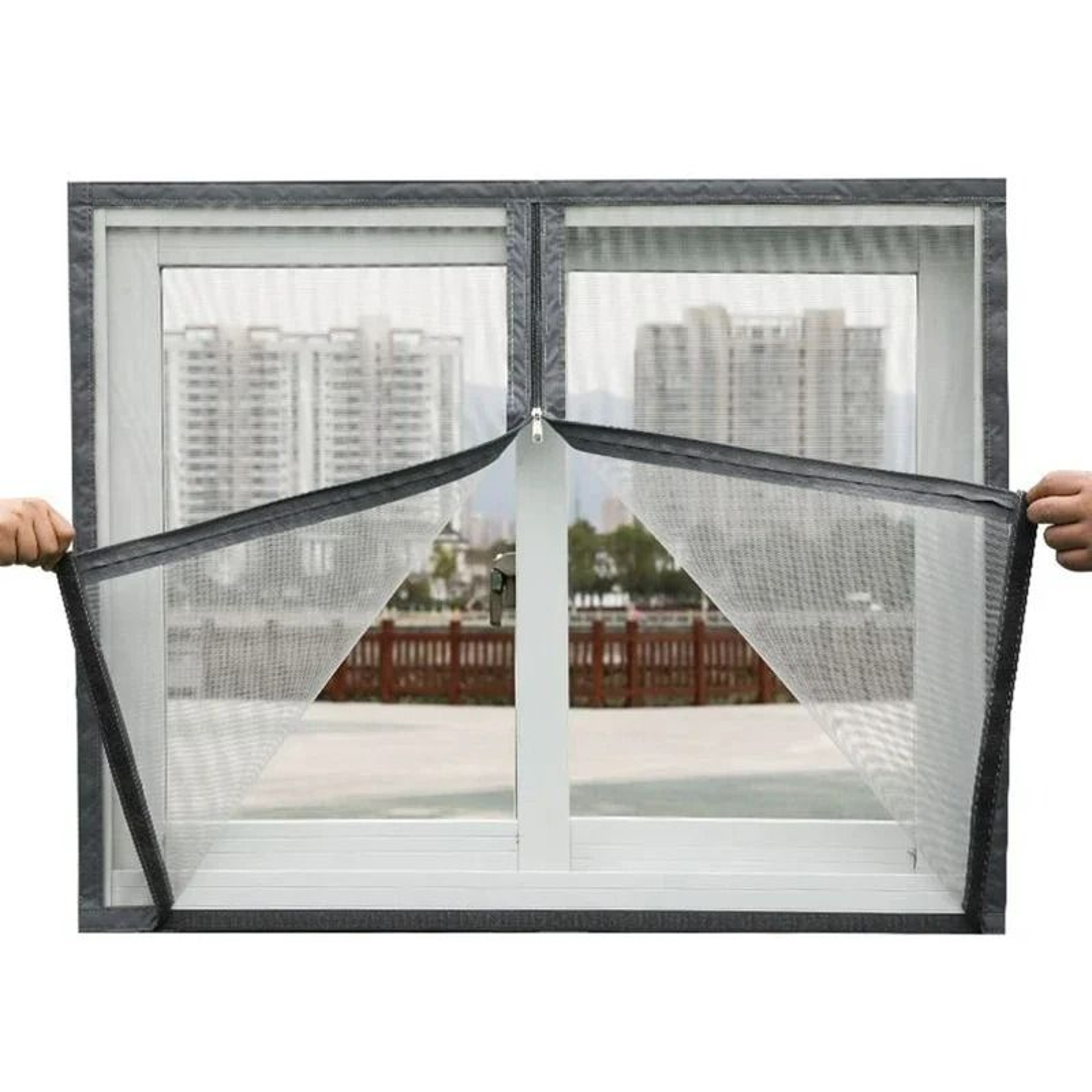 Upgraded Zipper Mesh Window Screen 4